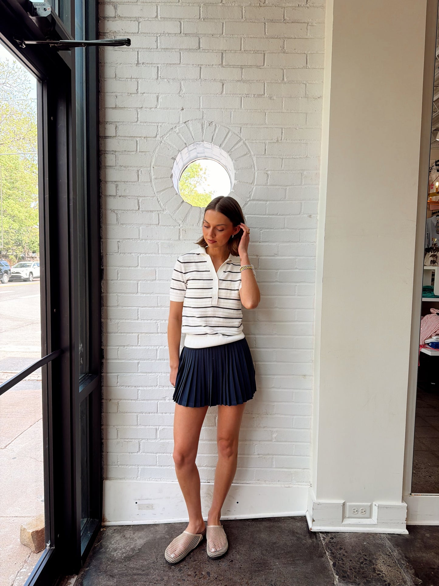 CLEMENCY HIGH RISE SKORT 13.5