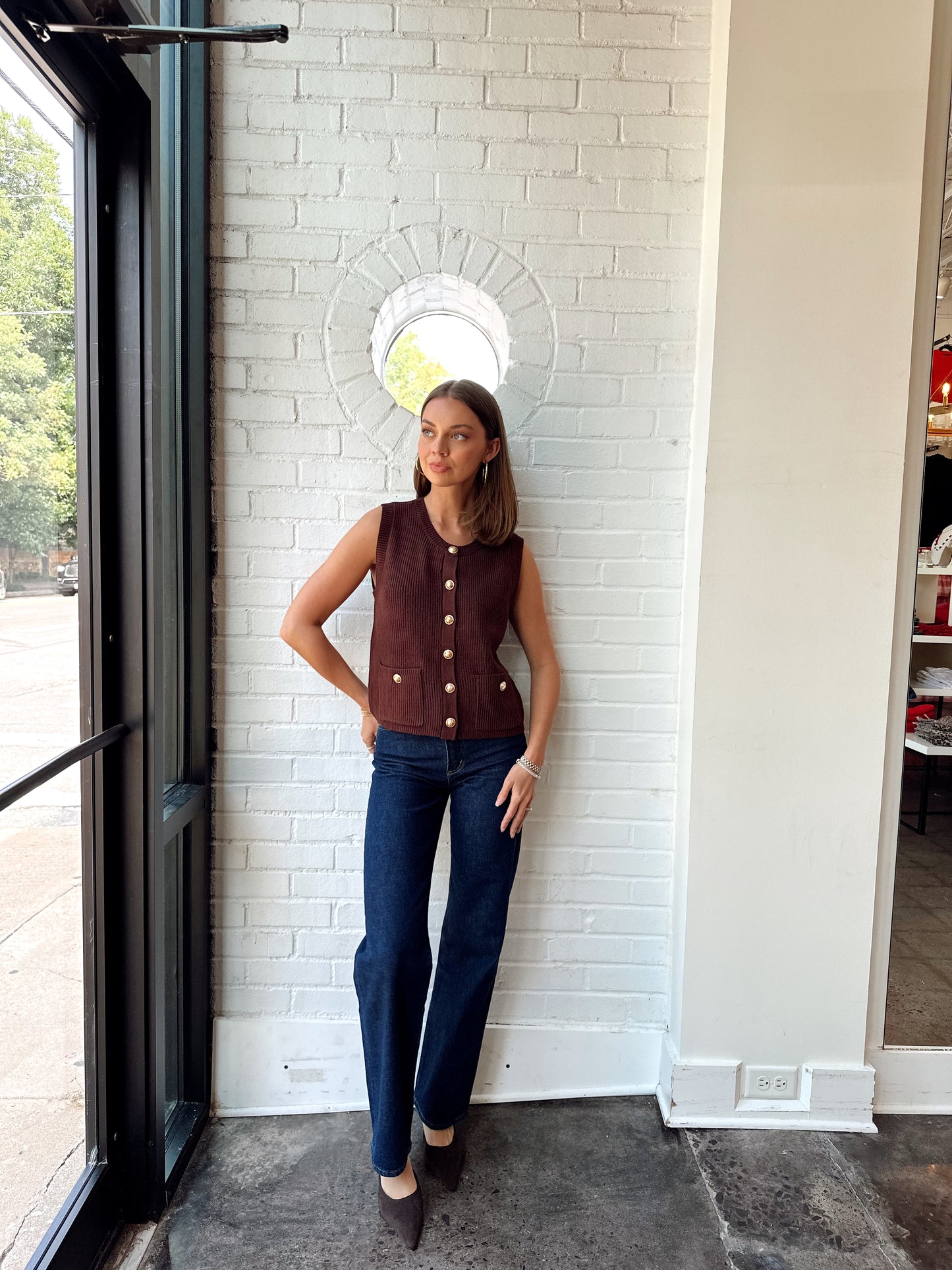 ALIYA SWEATER VEST