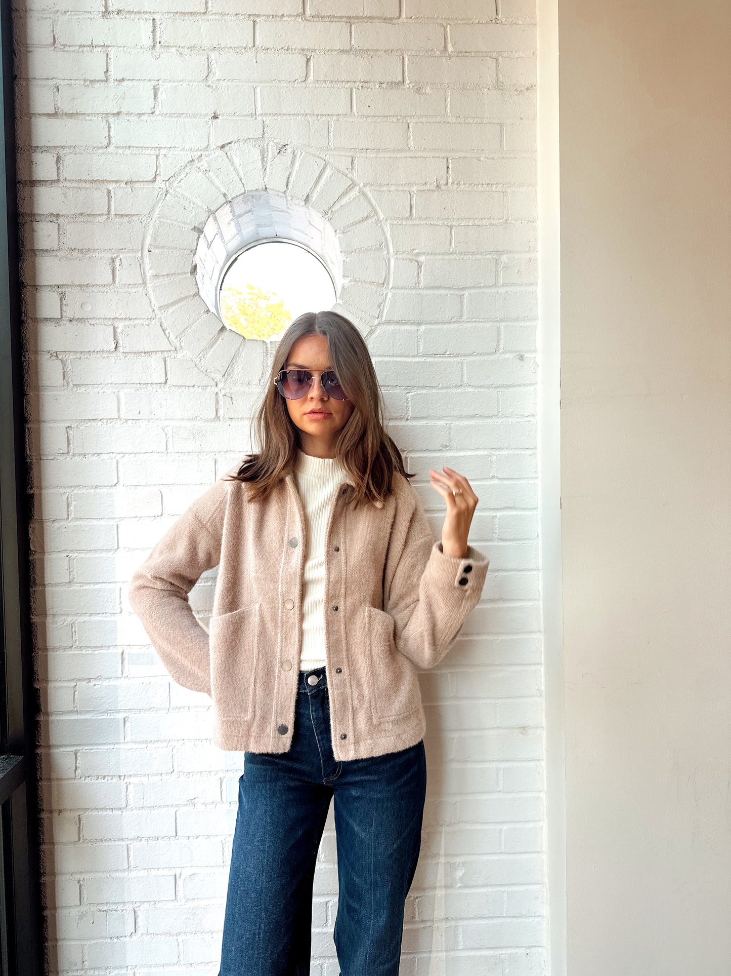 BILLIE CROPPED BARN JACKET