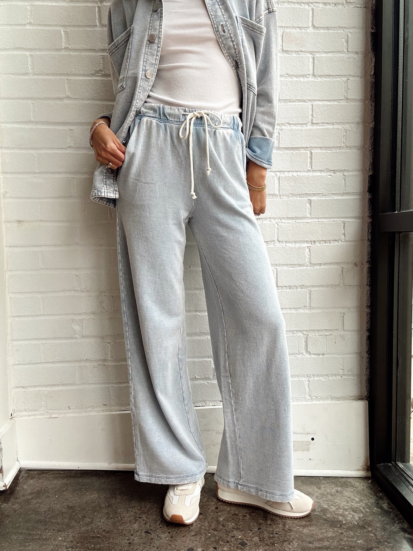 HUNTER KNIT DENIM PANT