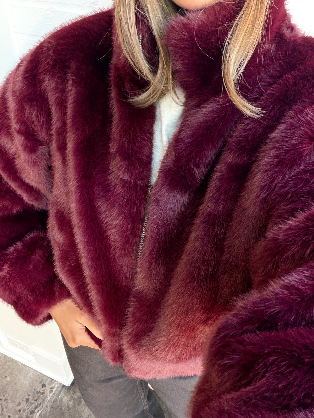 EVEREST FUR BOMBER
