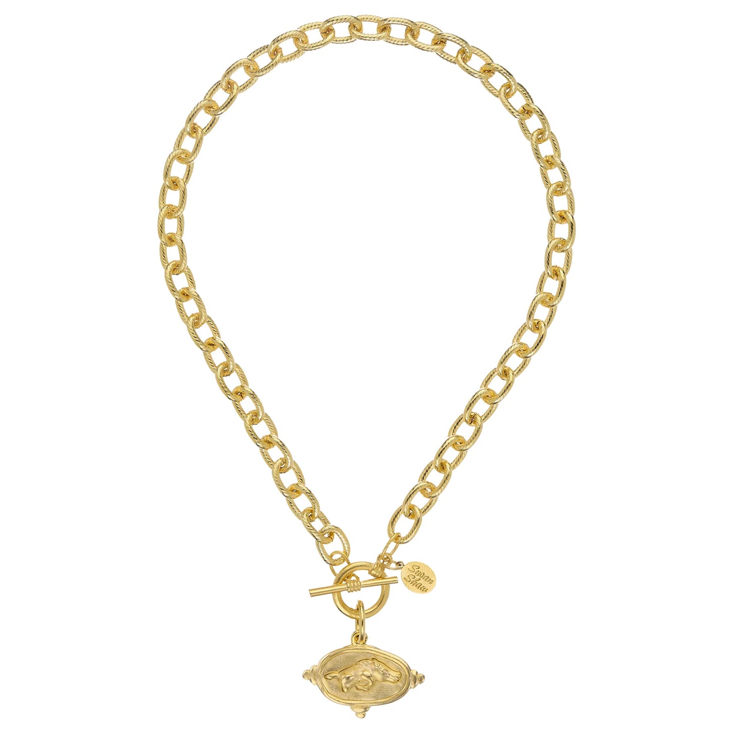 RAZORBACK TOGGLE NECKLACE