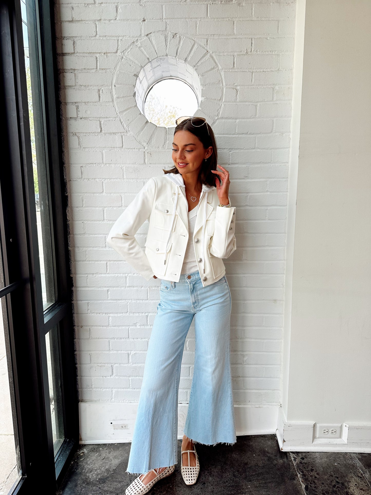 CROPPED DICKEY BLAZER