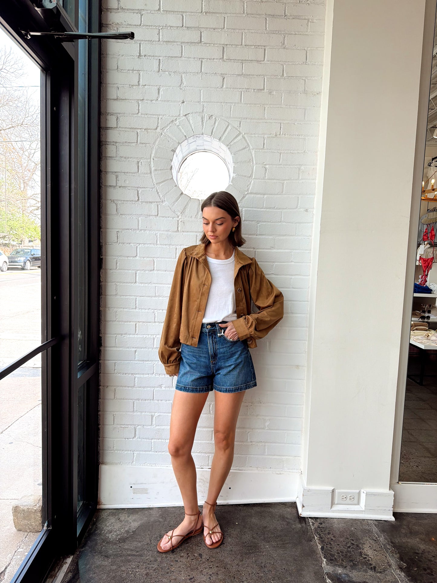 SAIGE HIGH RISE A-LINE SHORT