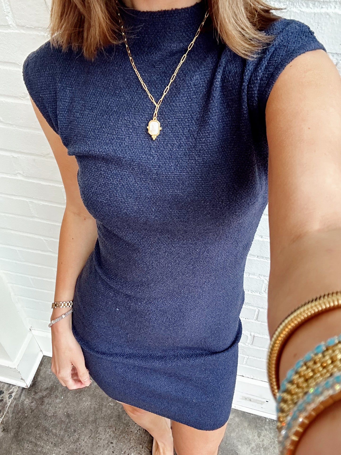 SILVERIO KNIT DRESS