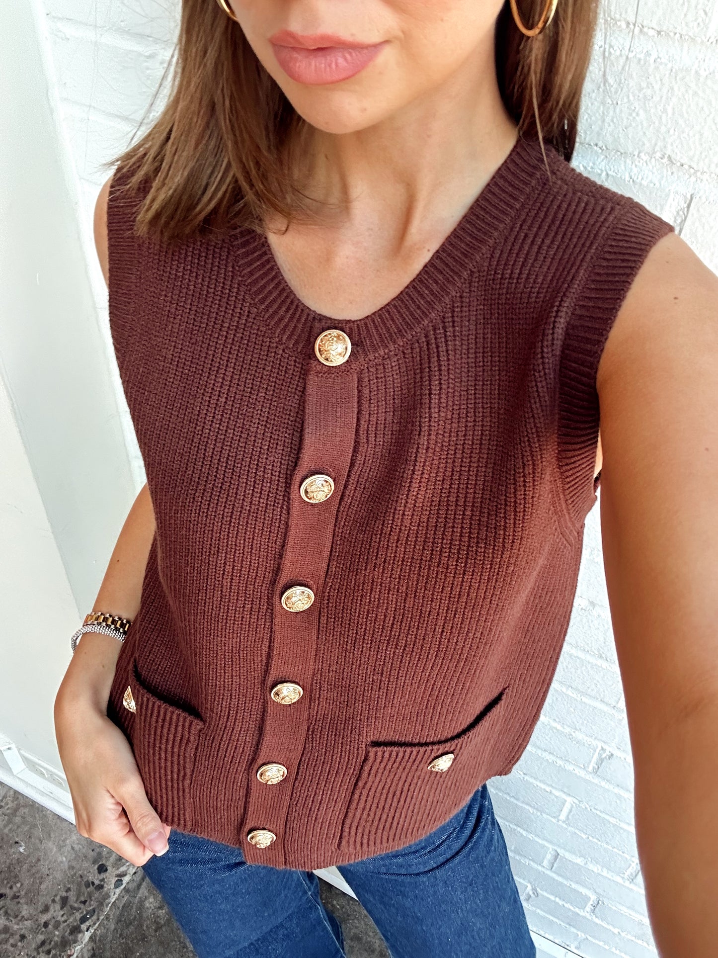 ALIYA SWEATER VEST