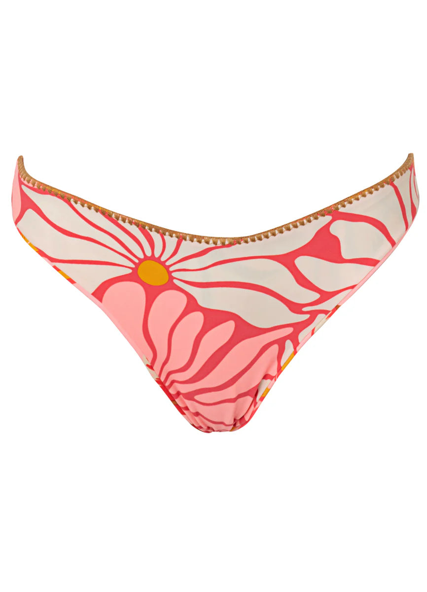 PINK PALMS SUBLIMITY CLASSIC BIKINI BOTTOM