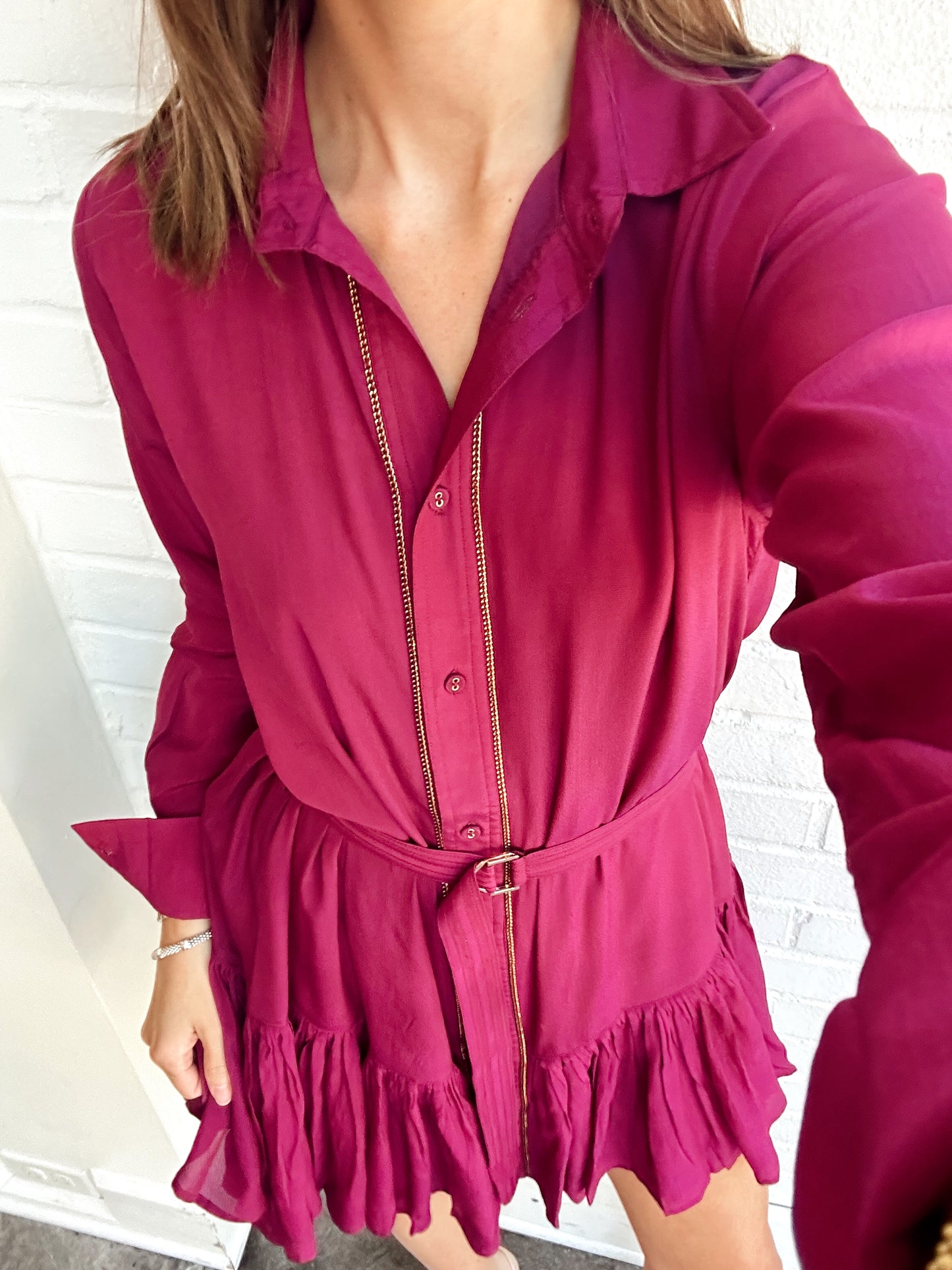 ALEXIS CHAIN MINI DRESS