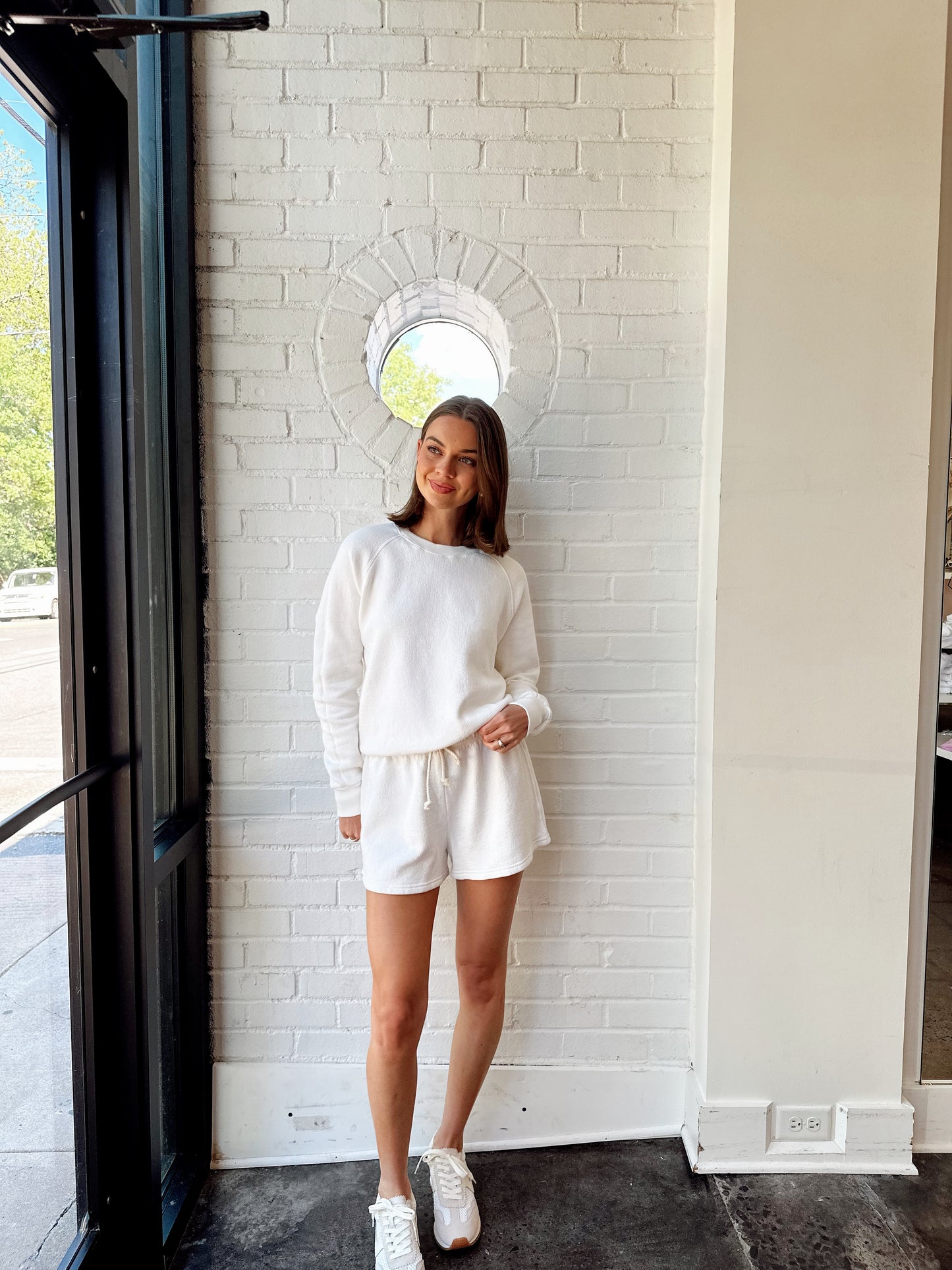 BECCA MILITARY THERMAL DRAWSTRING SHORT