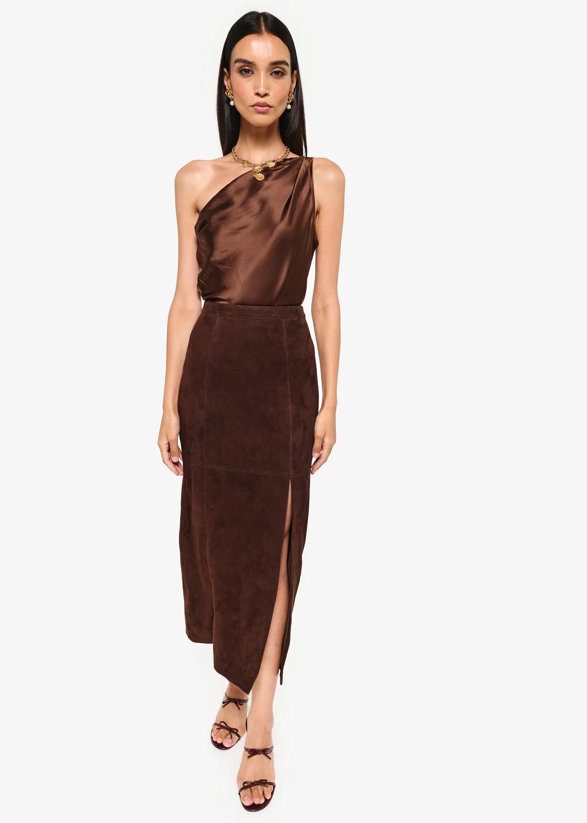 IDRIS SUEDE SKIRT