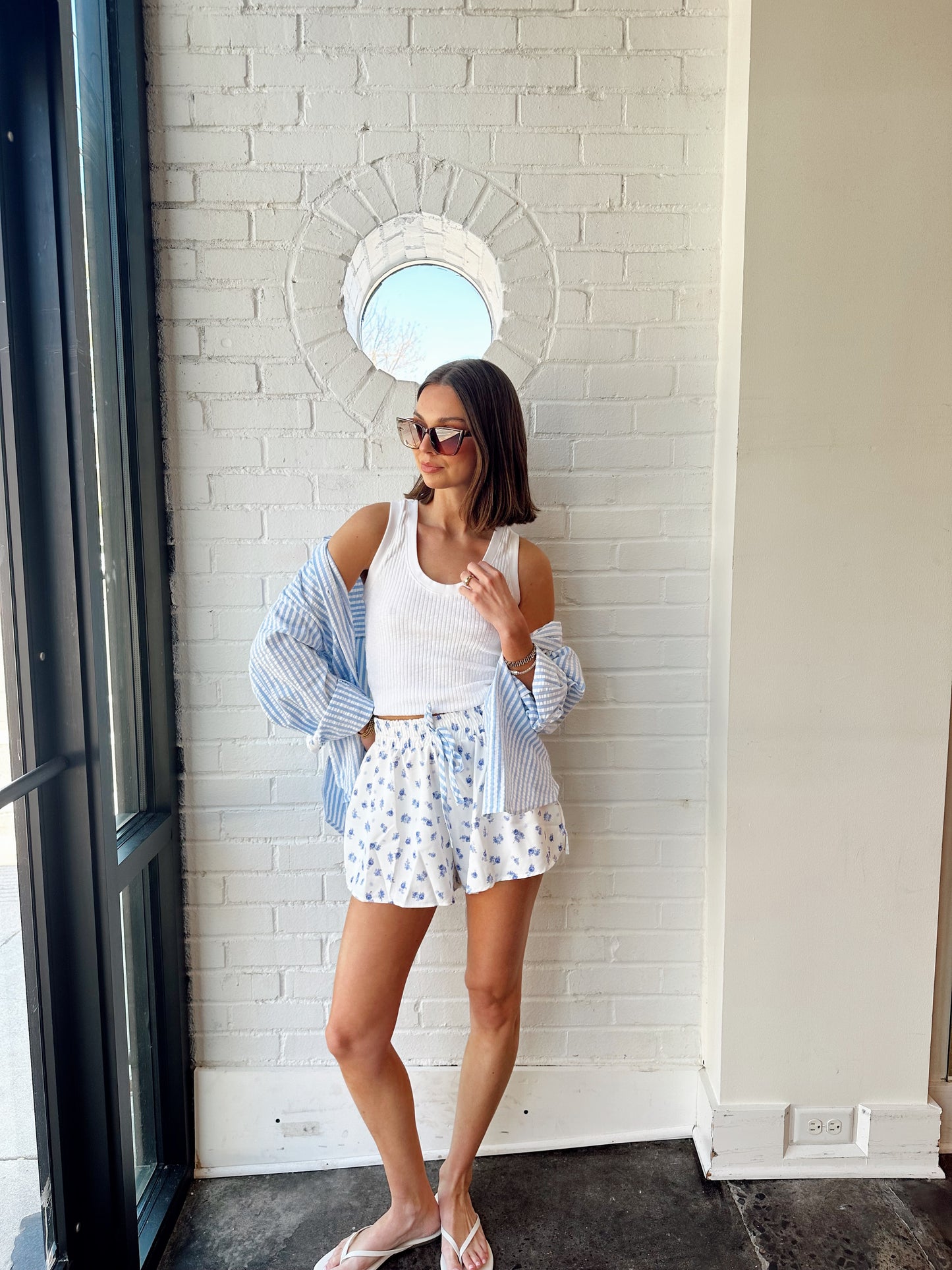 SUKI SCOOP NECK RIB TANK