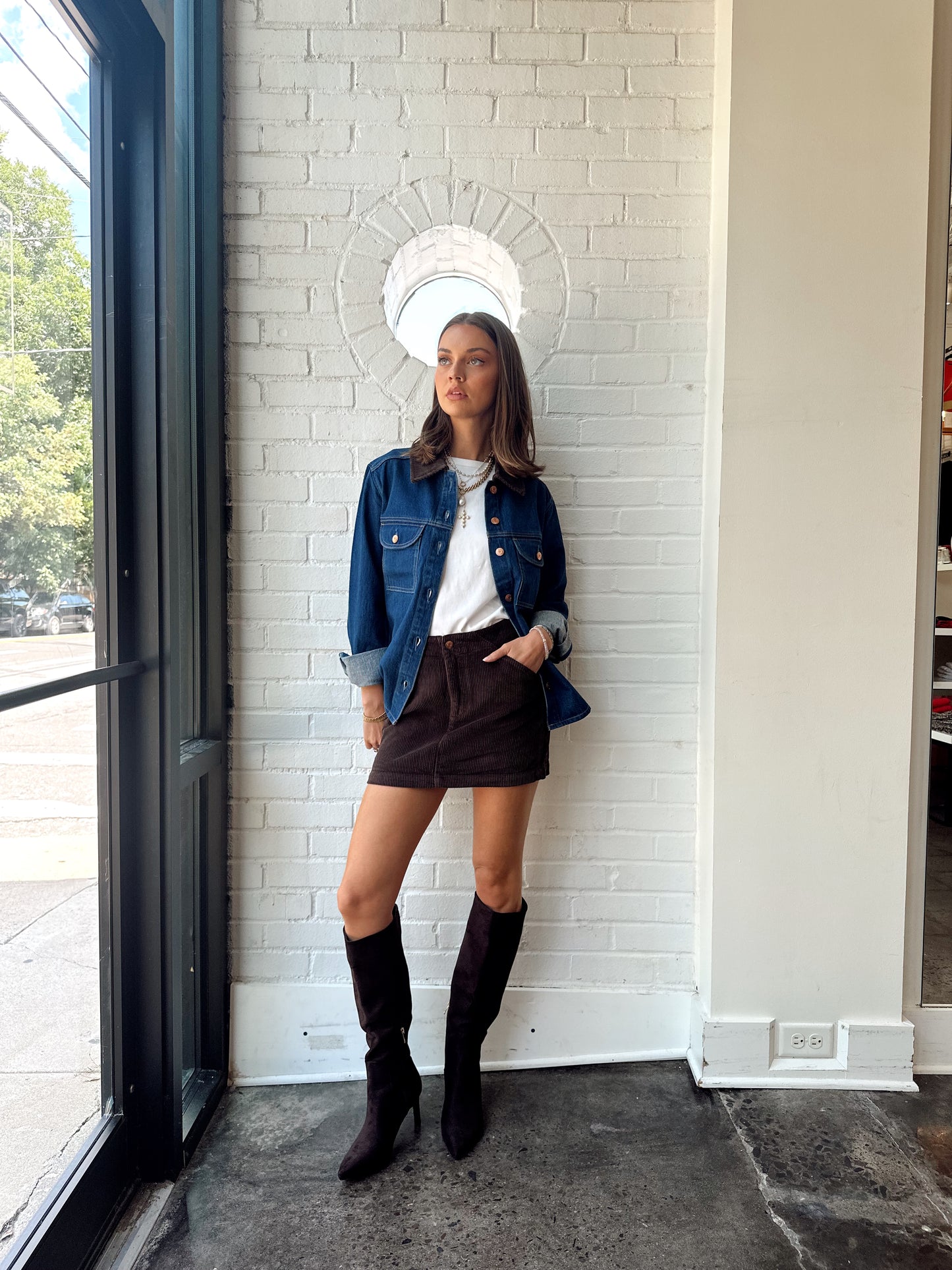 UMA HIGH RISE MINI SKIRT