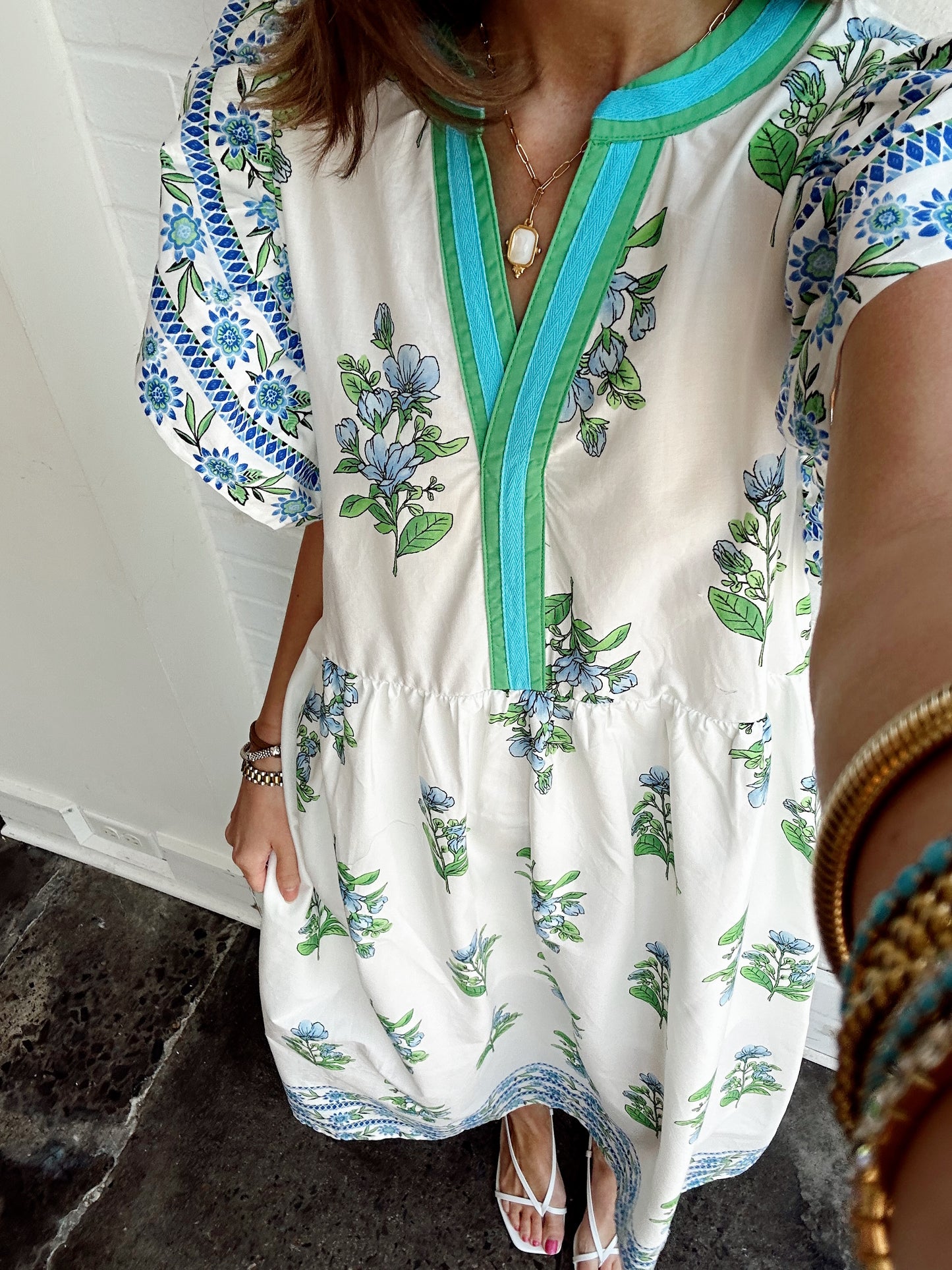 GLENDA FLORAL MAXI