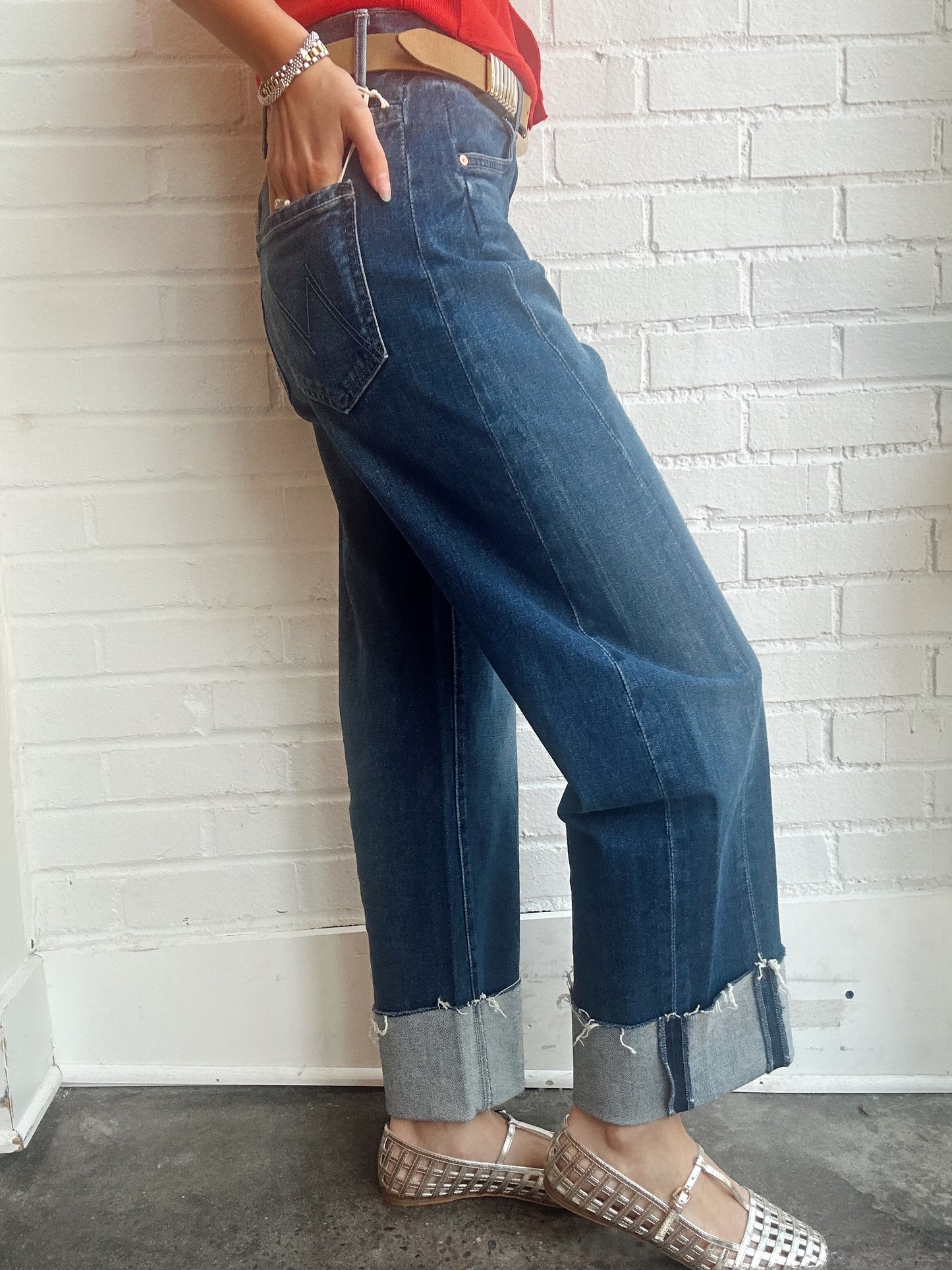 THE HALF-PIPE ANKLE CUFF FRAY