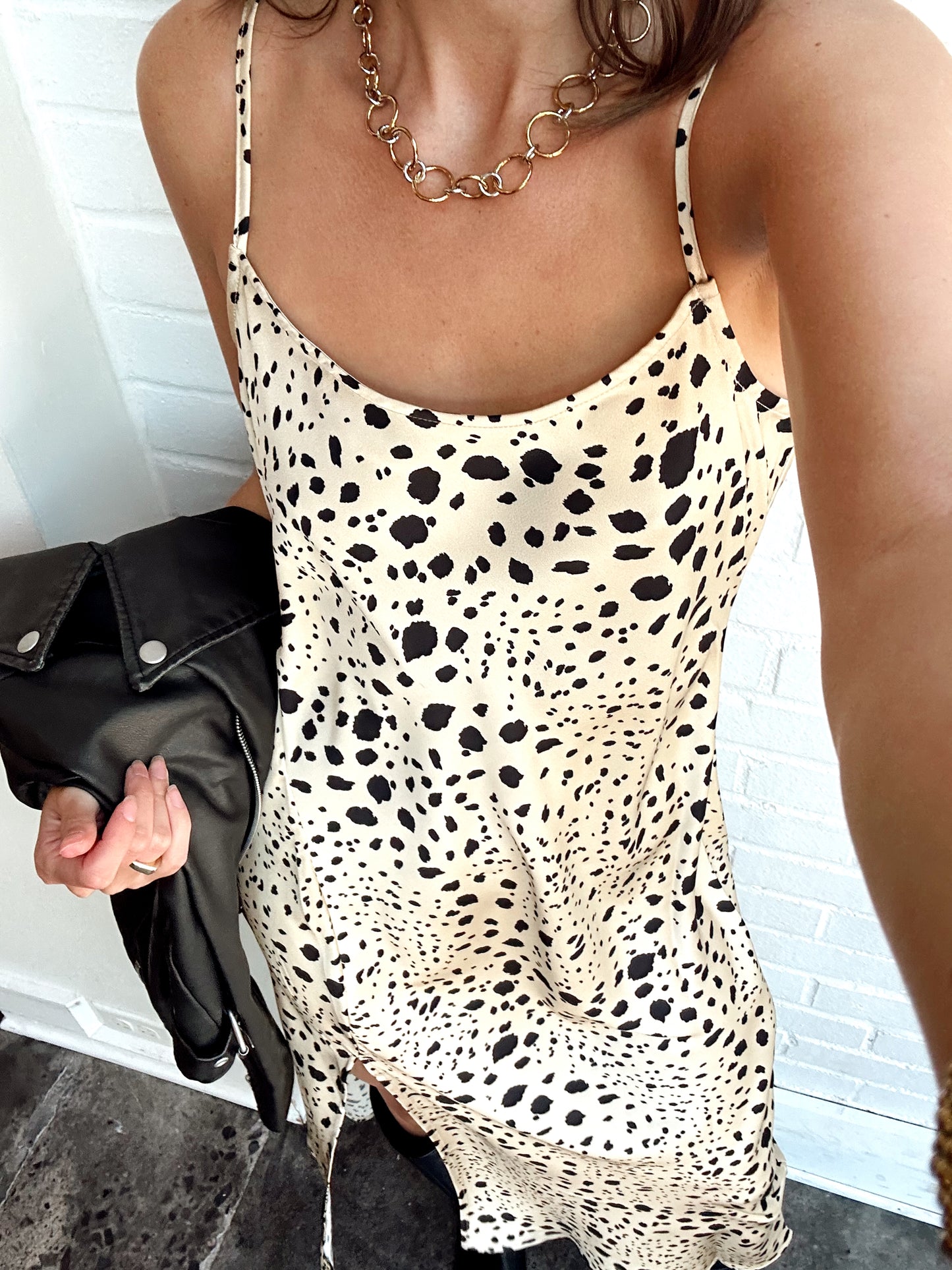 CRYSTAL SAVANNA MIDI DRESS