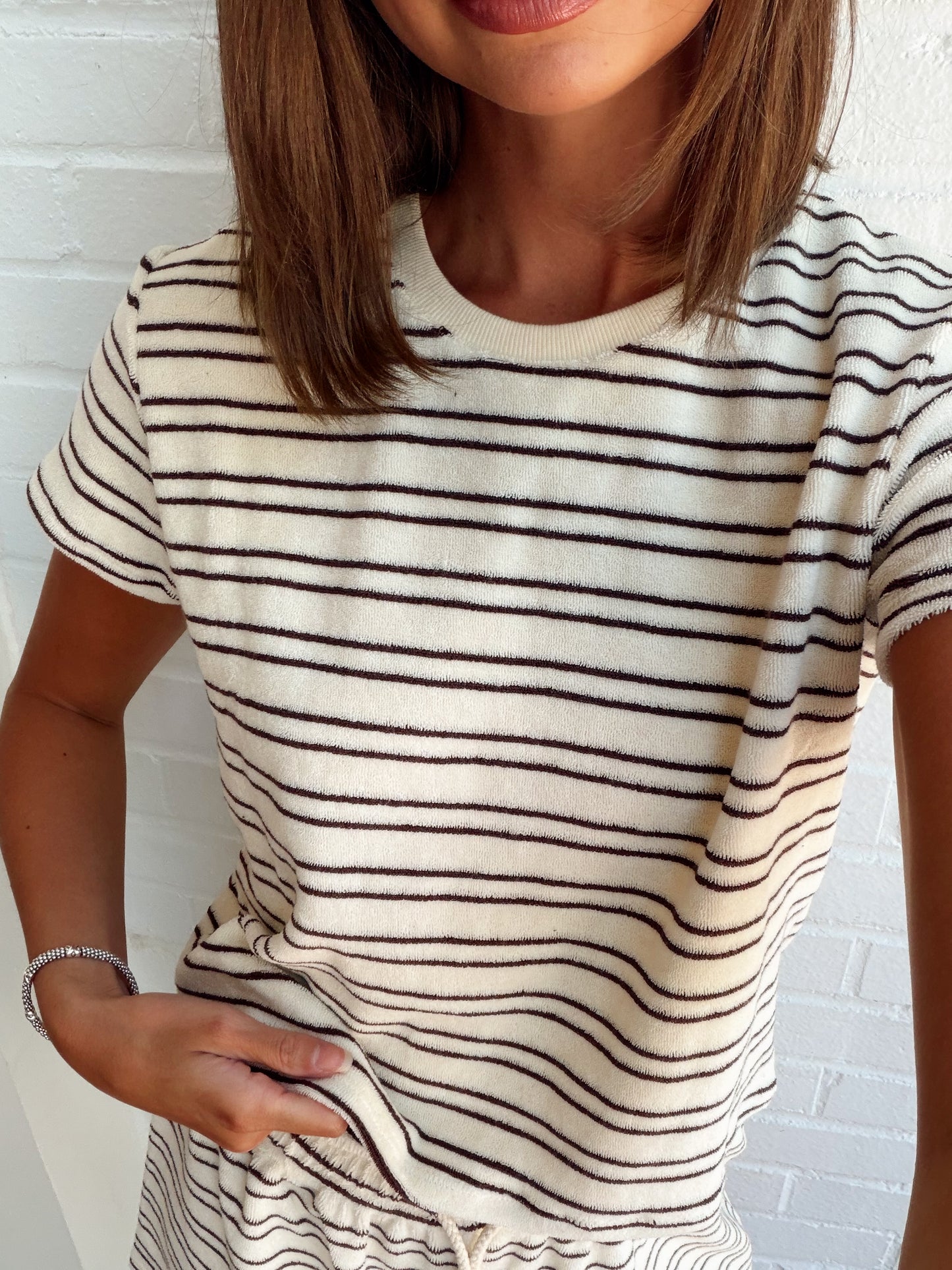 EVE LOOP TERRY SS SHIRT