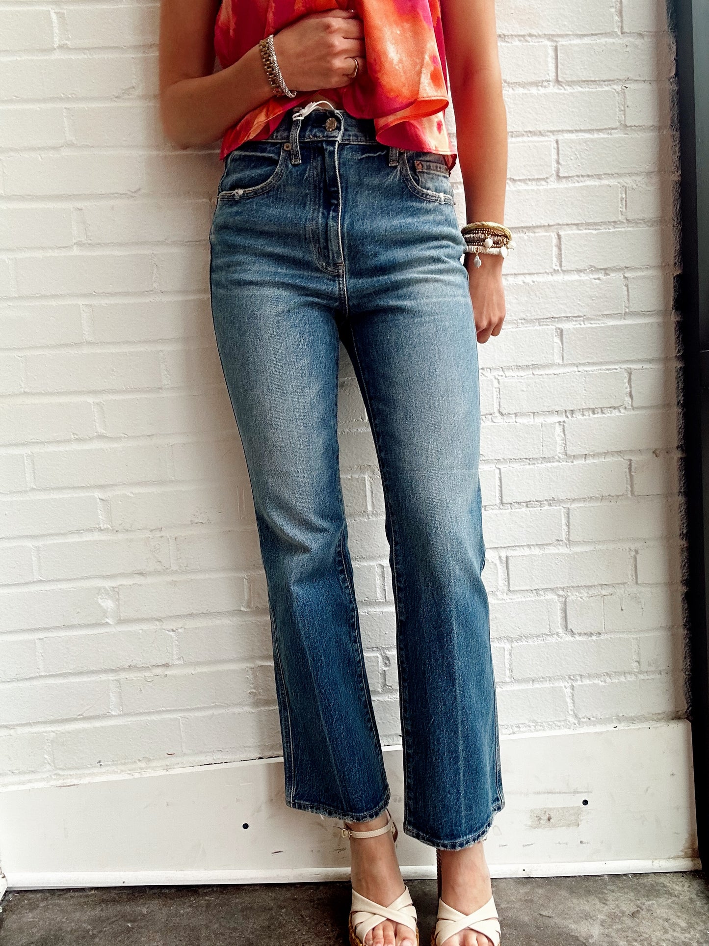 SOHO HIGH RISE ANKLE FLARE