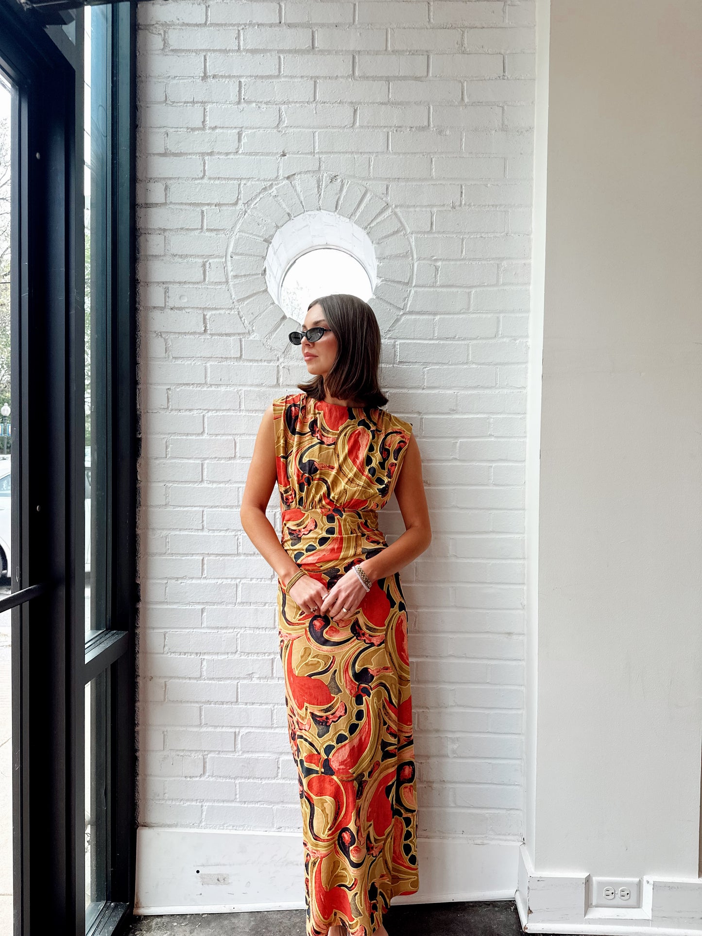 DONNA ANKLE DRESS