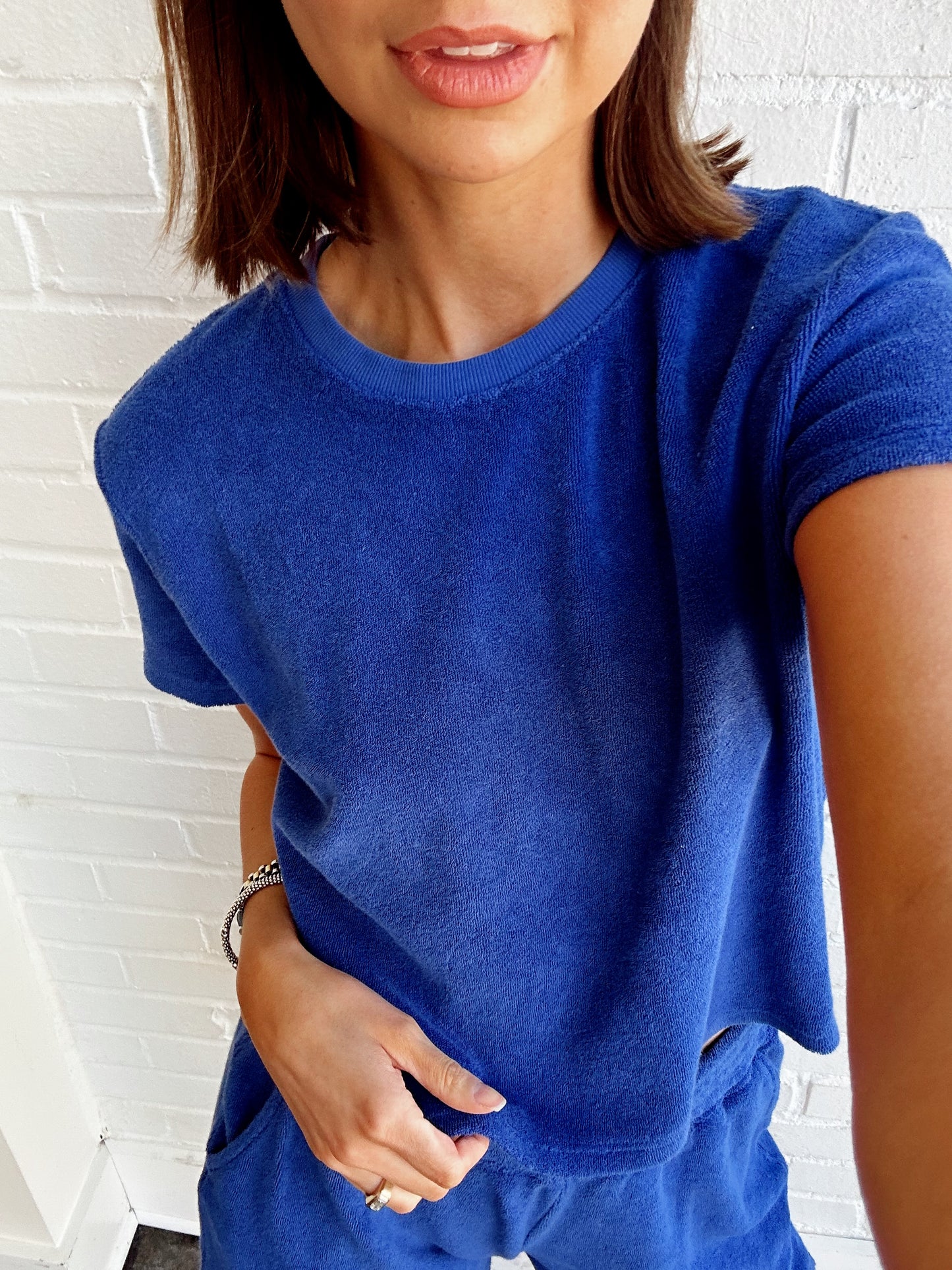 EVE COTTON SS CREW NECK TEE