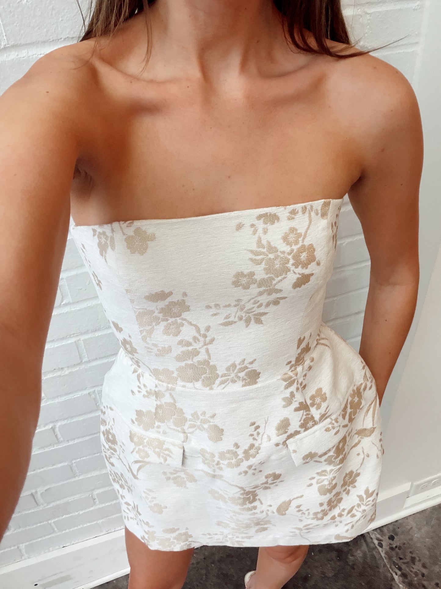 BETHANY STRAPLESS ROMPER