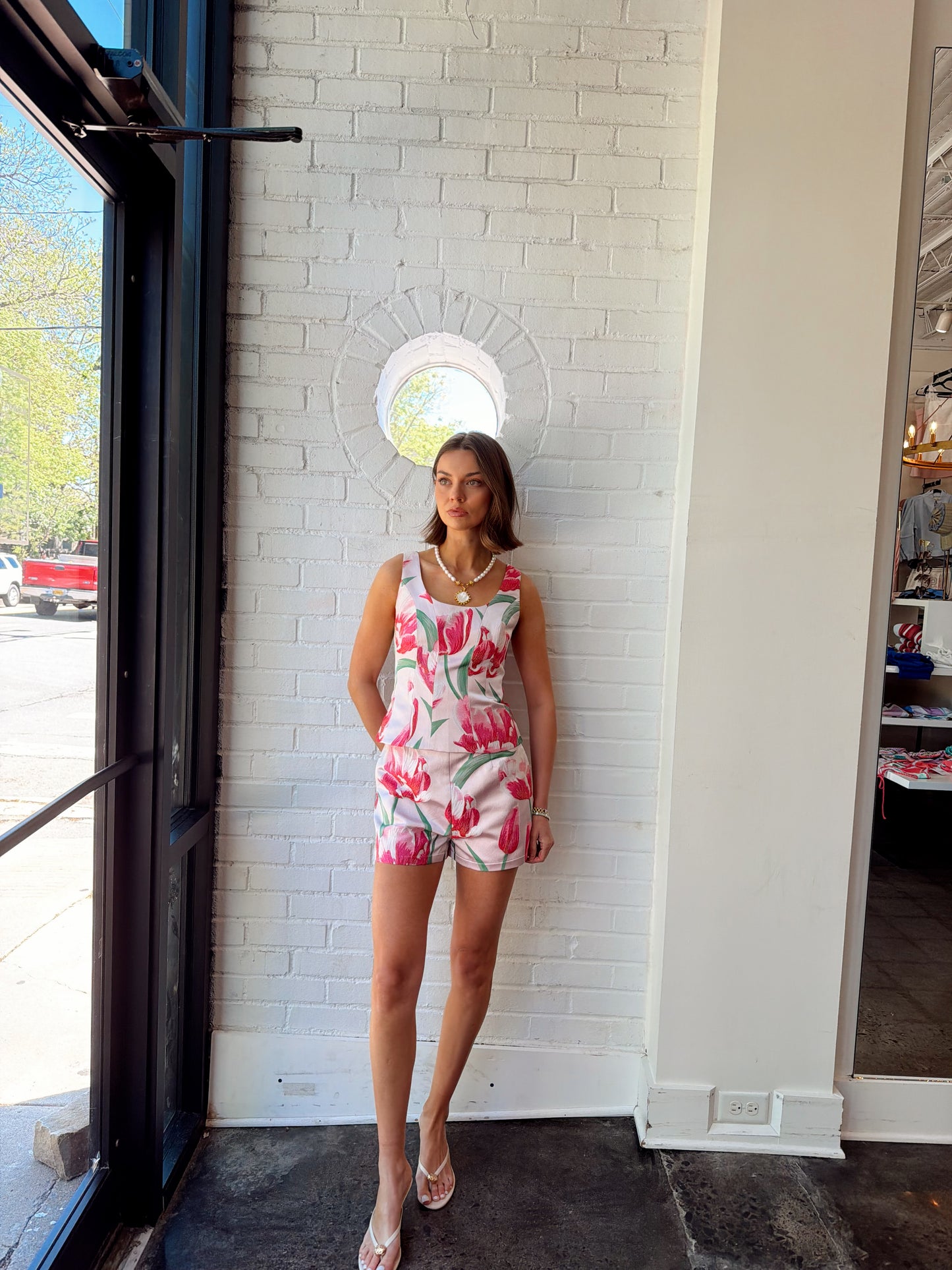 MAGNOLIA JACQUARD SHORTS