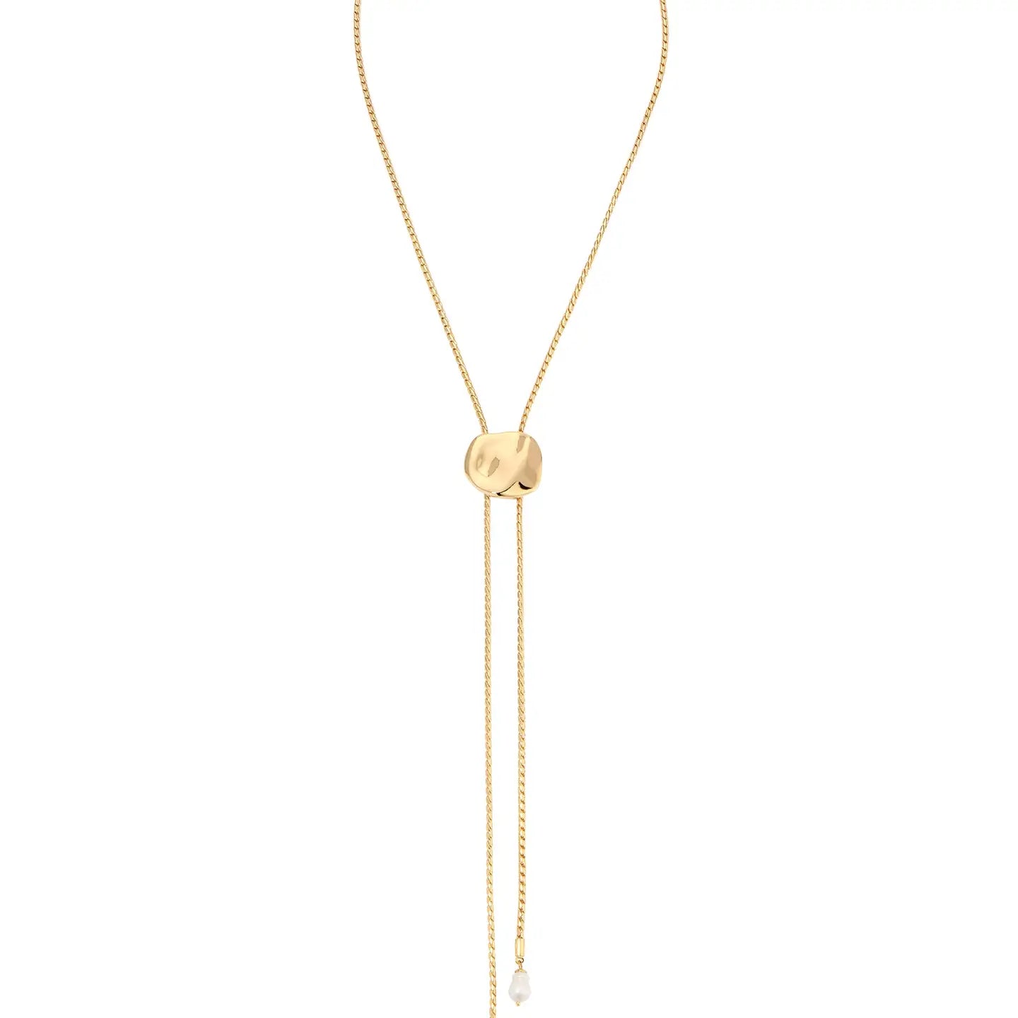 LIQUID LUXE BOLO NECKLACE