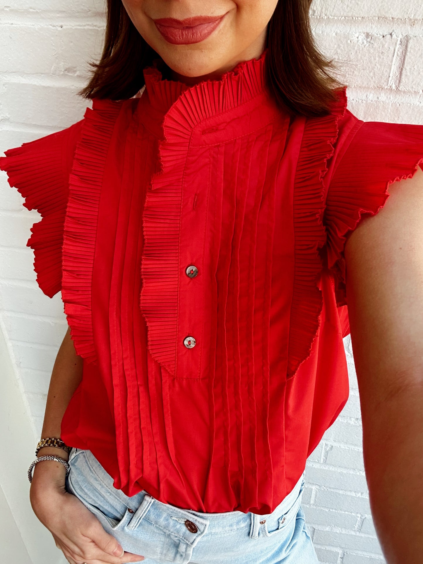PAIGE FLUTED TOP