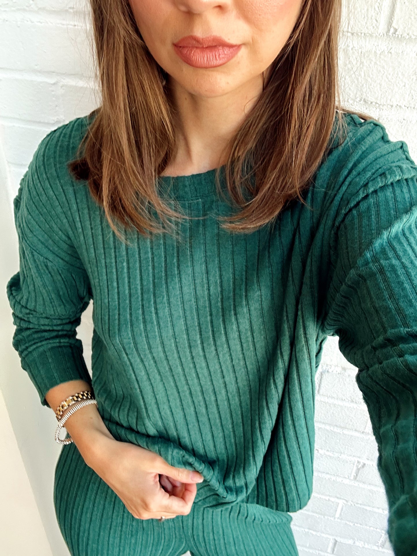 ELFIE RIB LS TOP