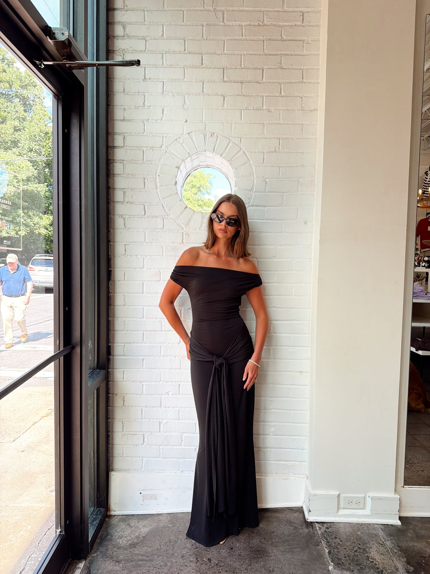 WINONA WRAP MAXI DRESS