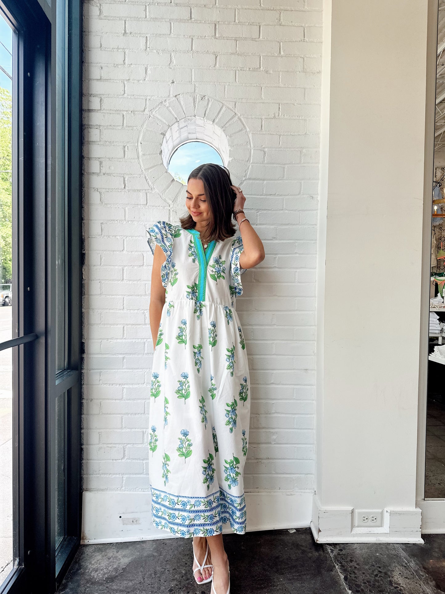 GLENDA FLORAL MAXI