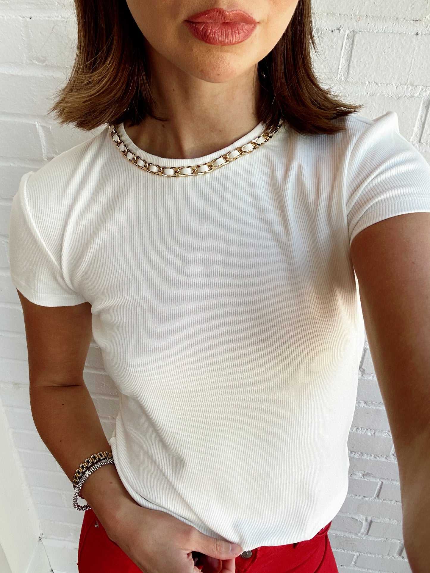 TATE CHAIN TOP