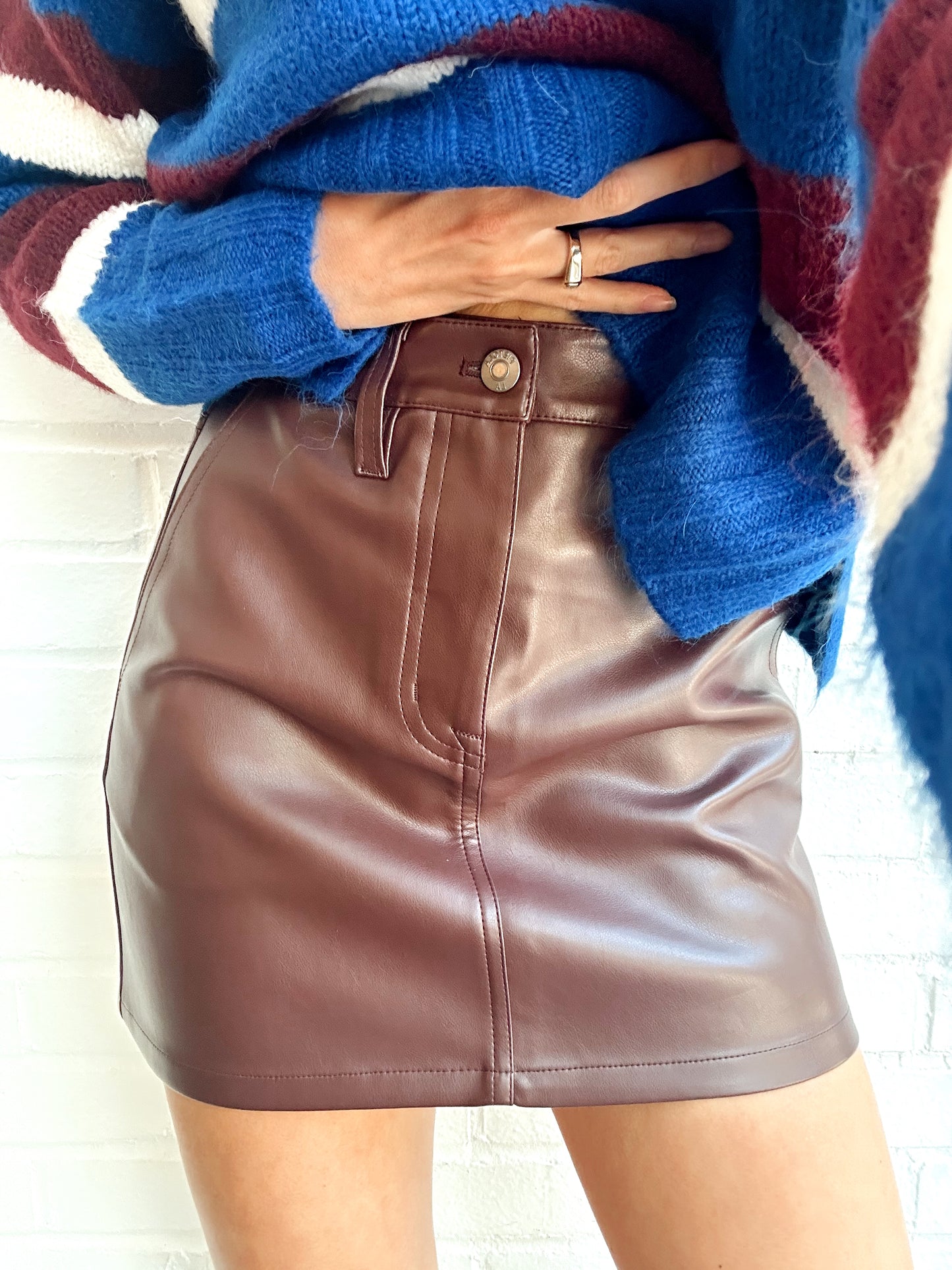 ABI HIGH RISE MINI SKIRT