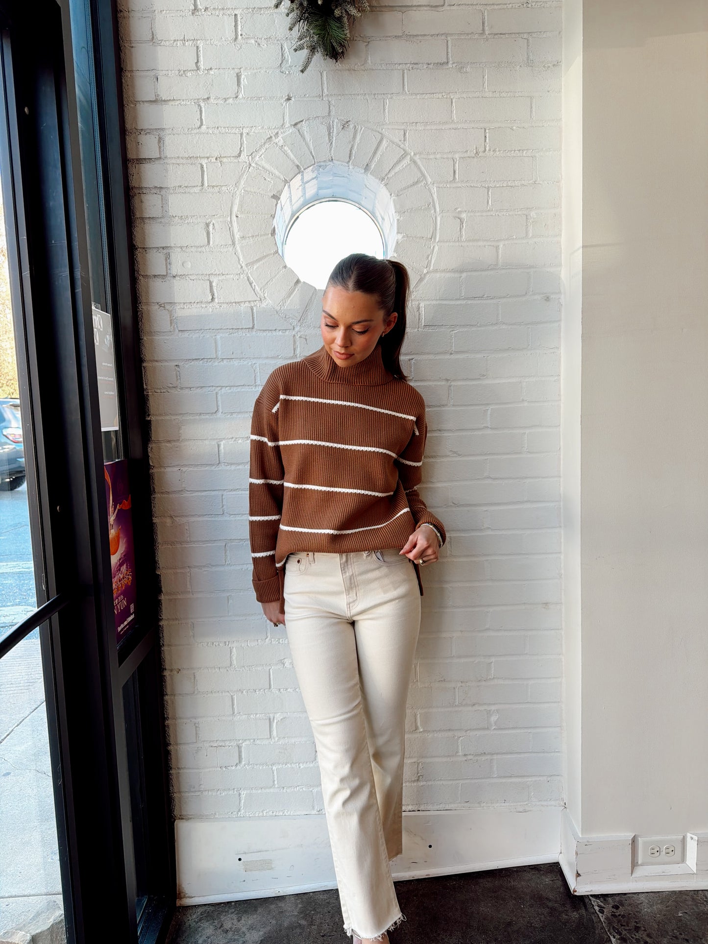 HAMISH STITCH KNIT SWEATER