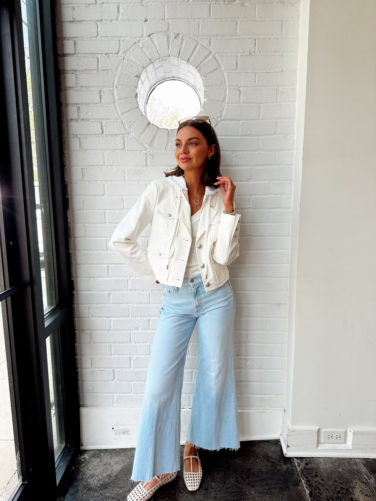 CROPPED DICKEY BLAZER
