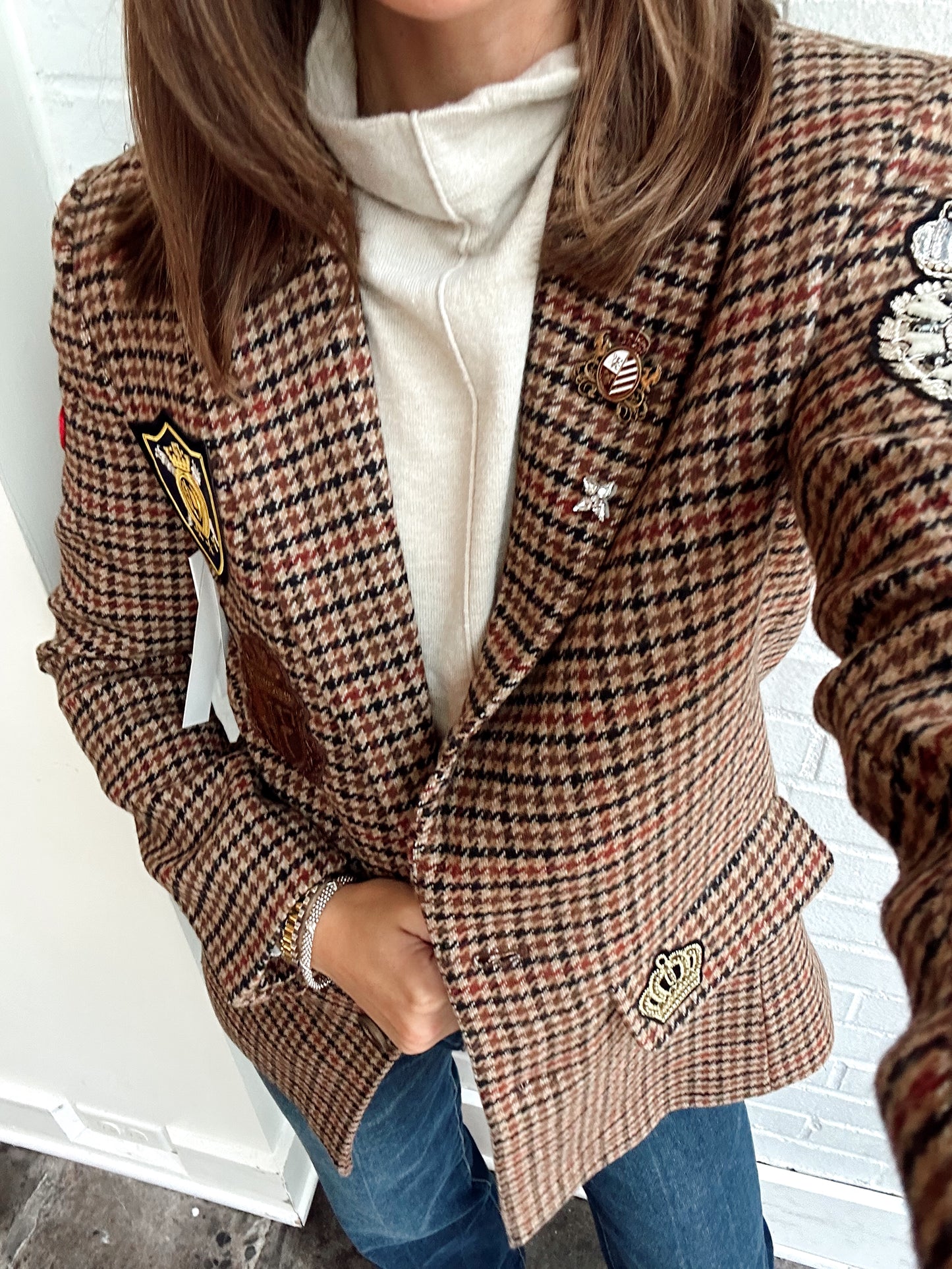 RAVEN PATCH BLAZER