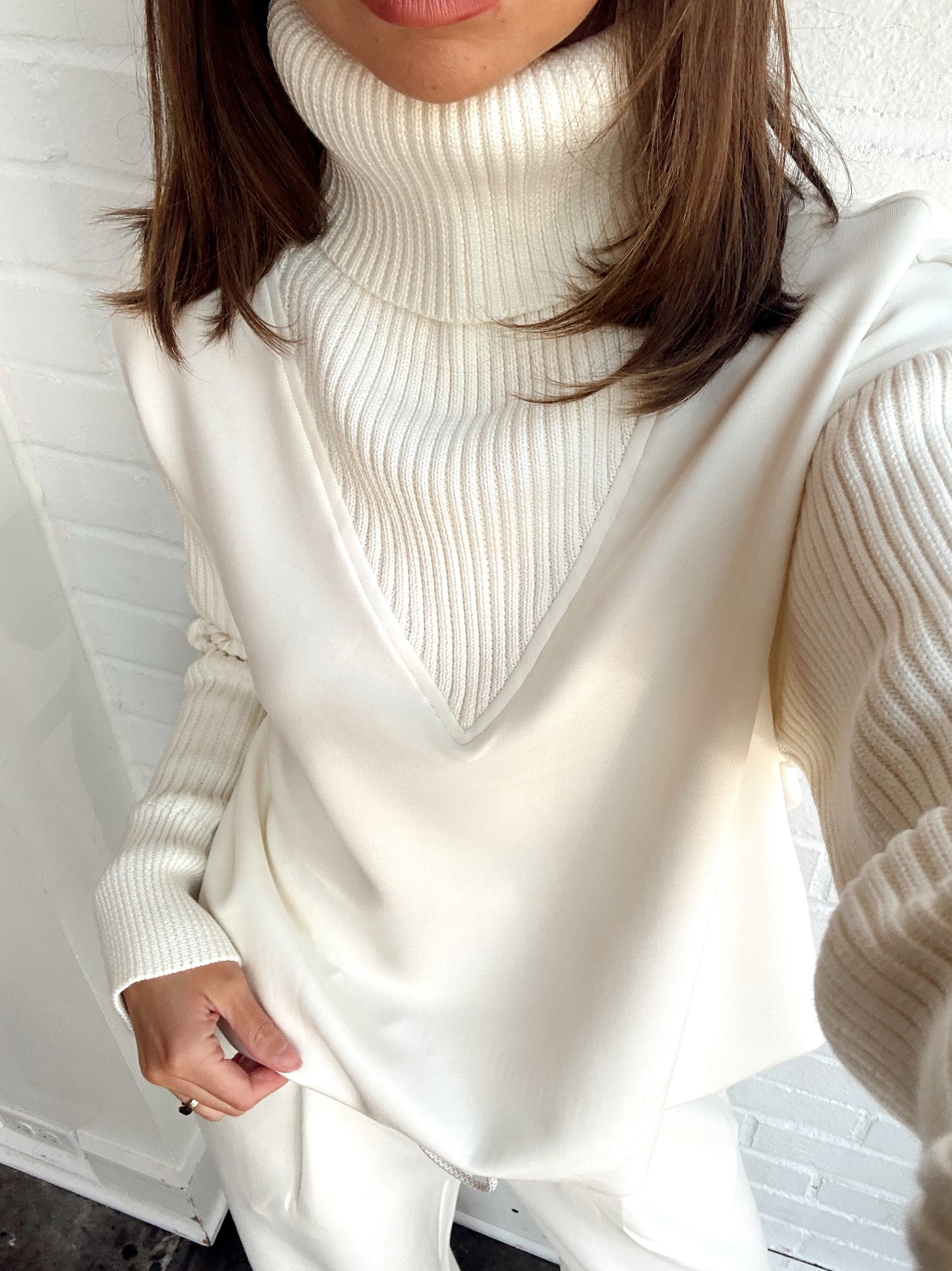 HANNAH COWL NECK SWEAT