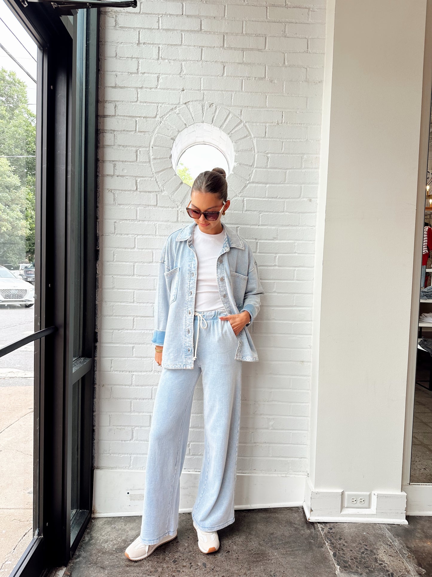 HUNTER KNIT DENIM PANT