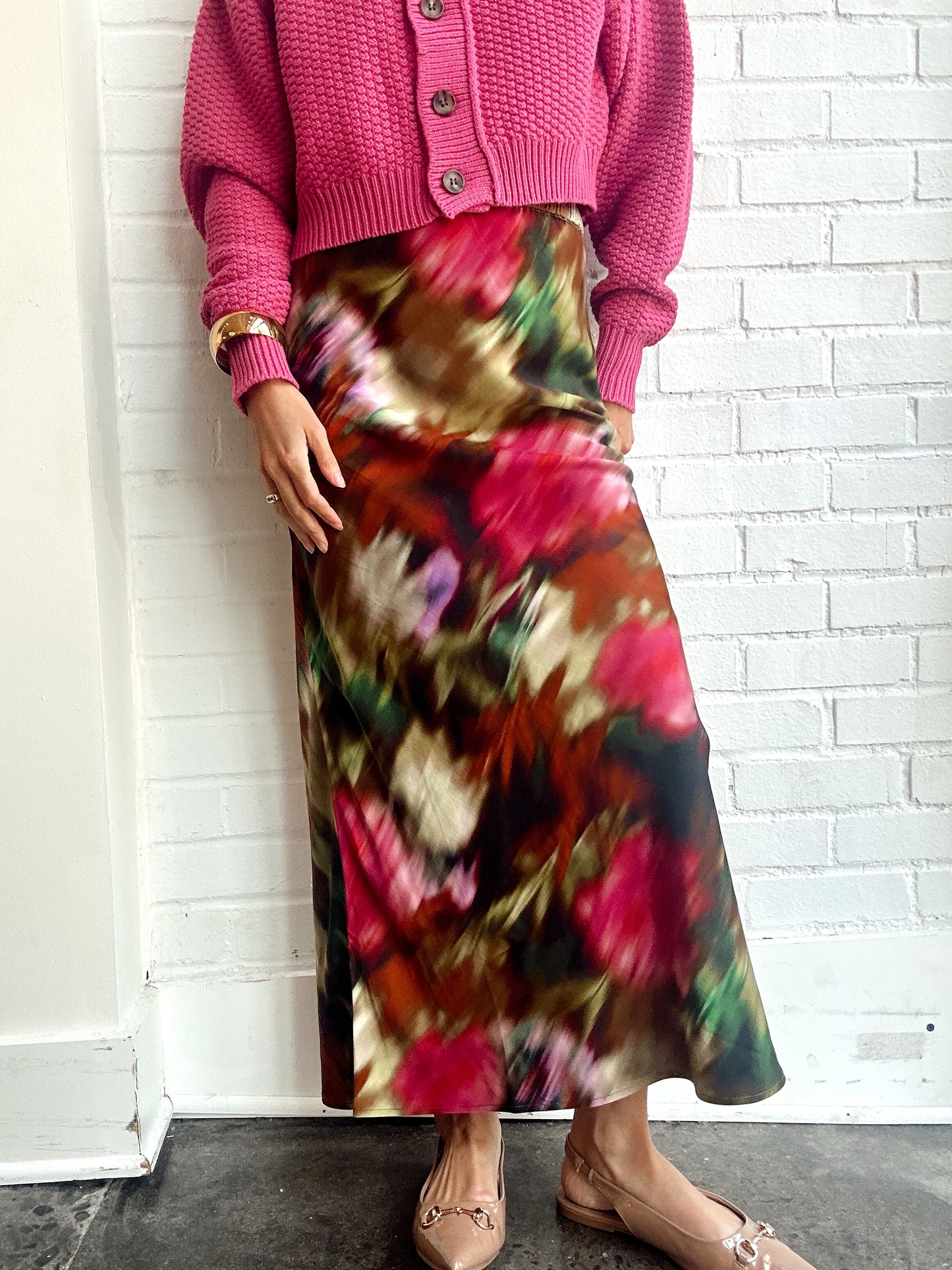 ZIA MIDI SKIRT