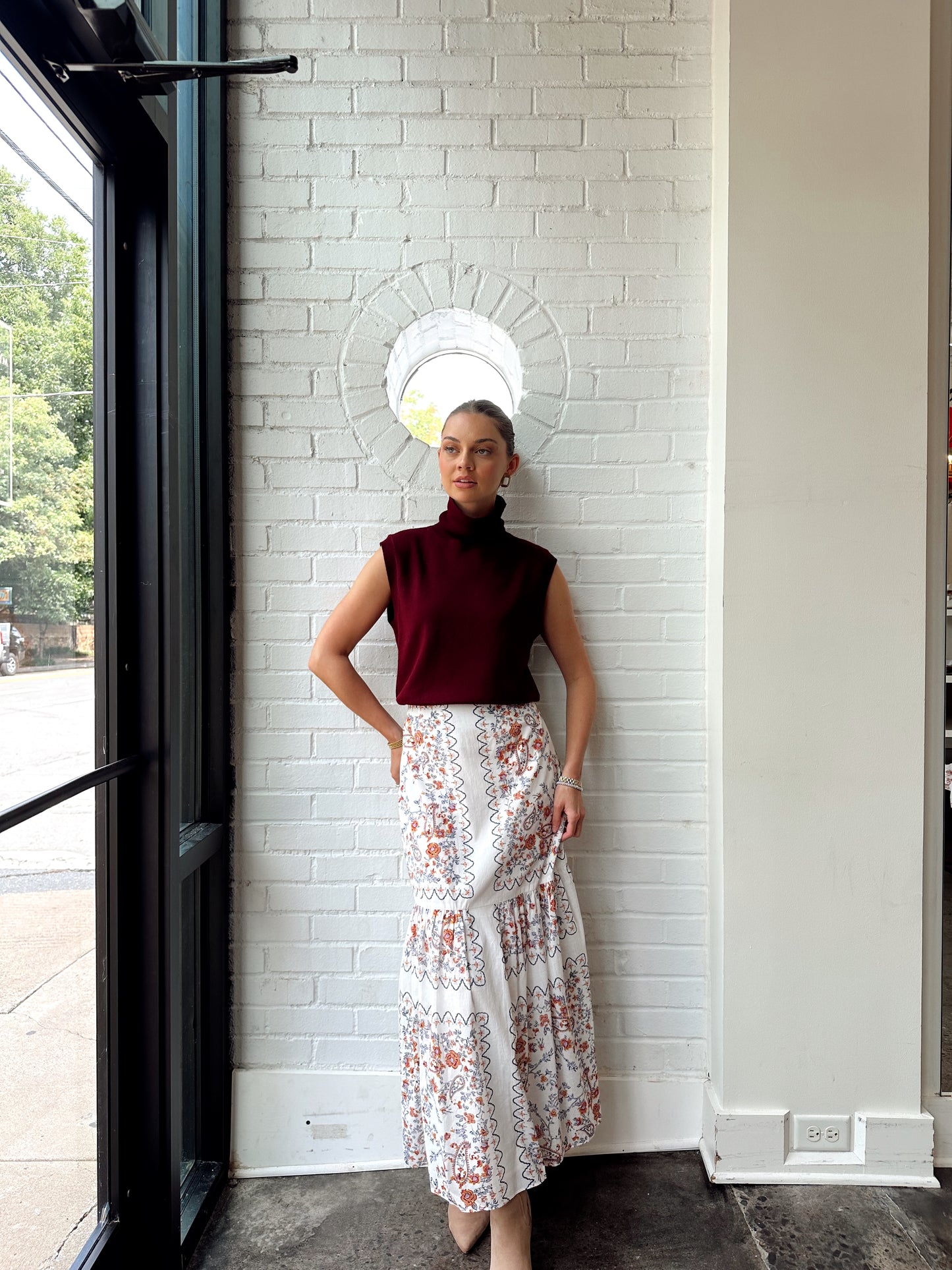 MAJORIE ANKLE SKIRT