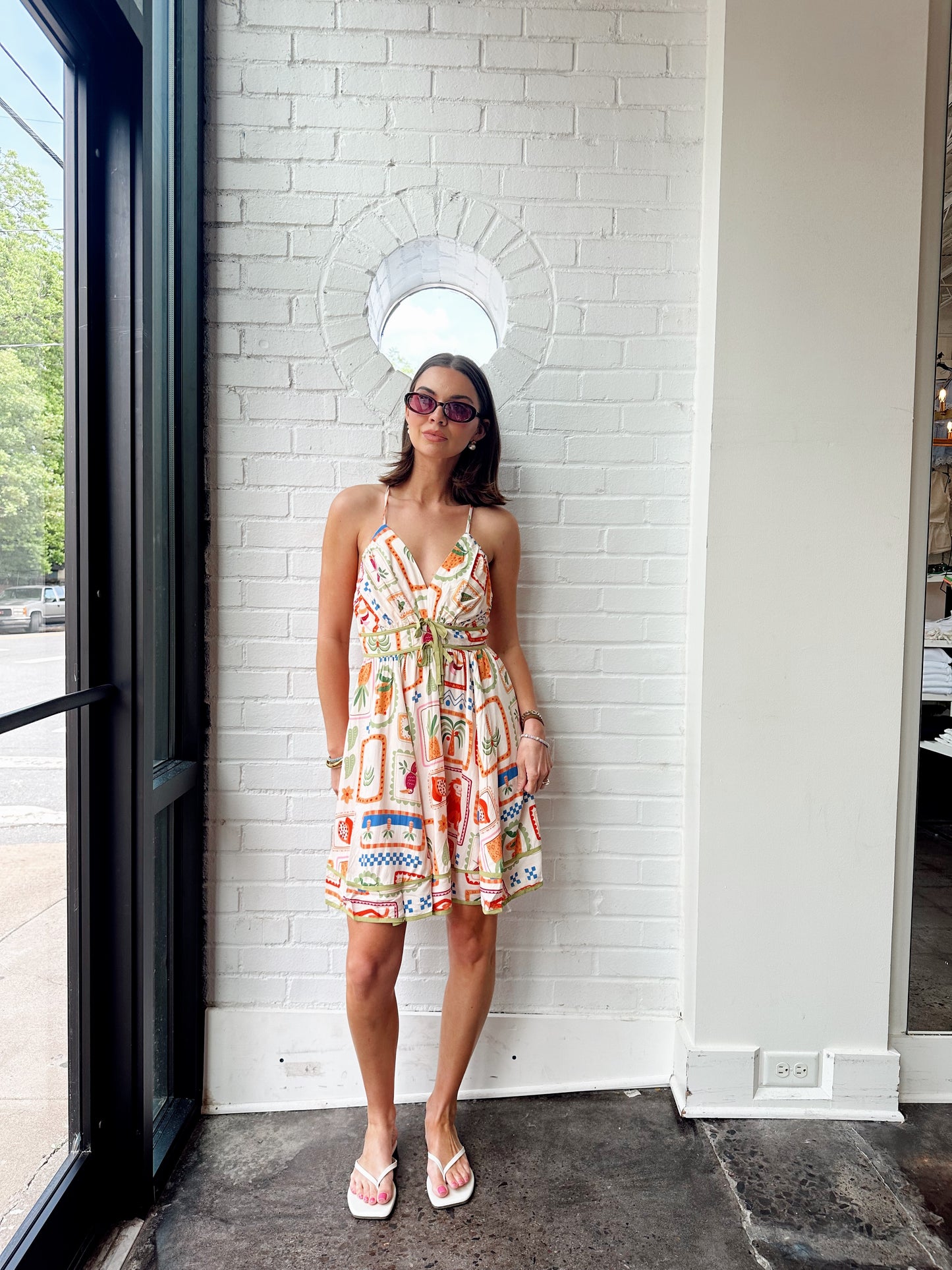 OPHELIA MULTI COLOR PRINTED MINI