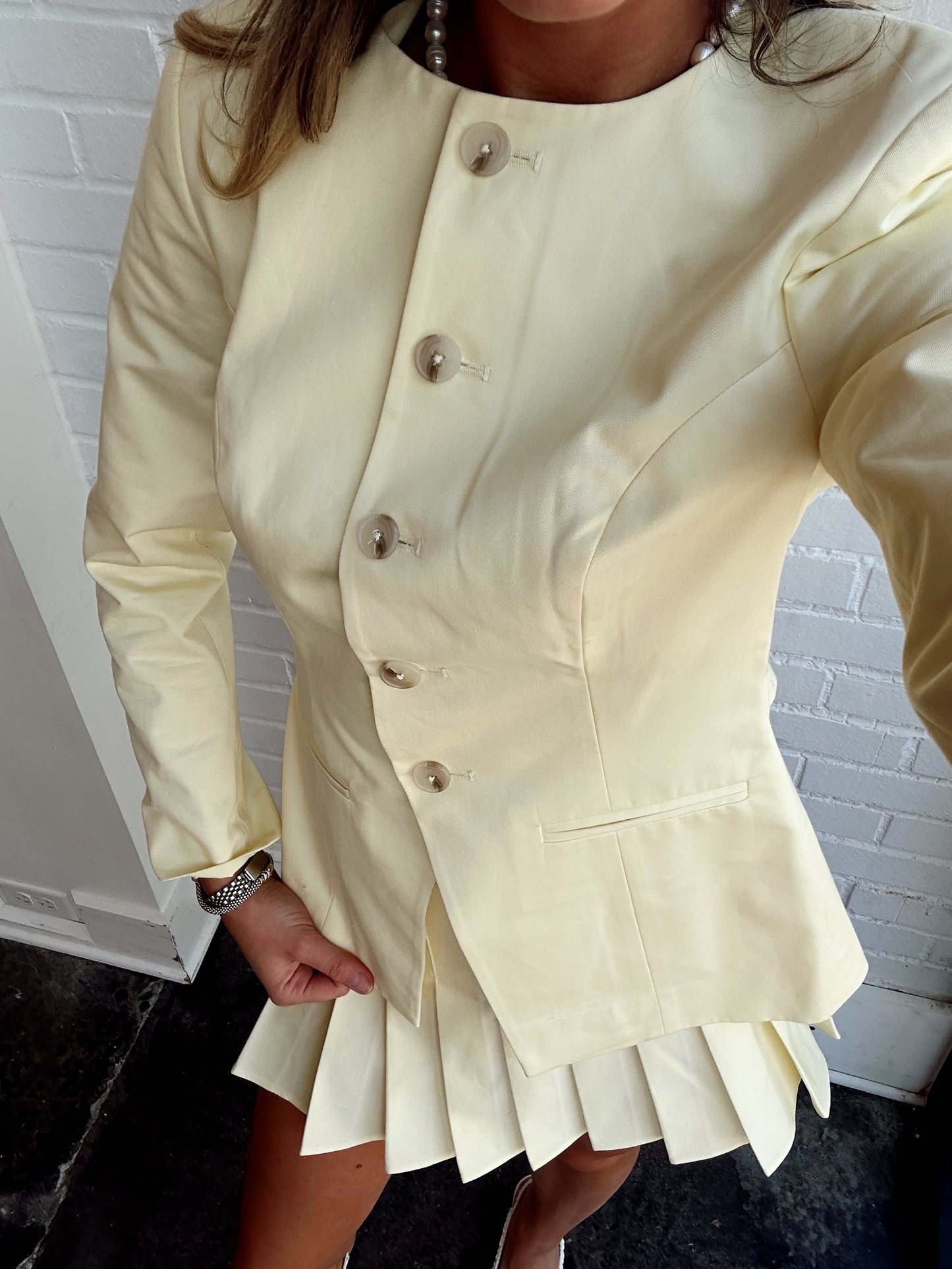 SABINE TWILL SLIM FIT JACKET