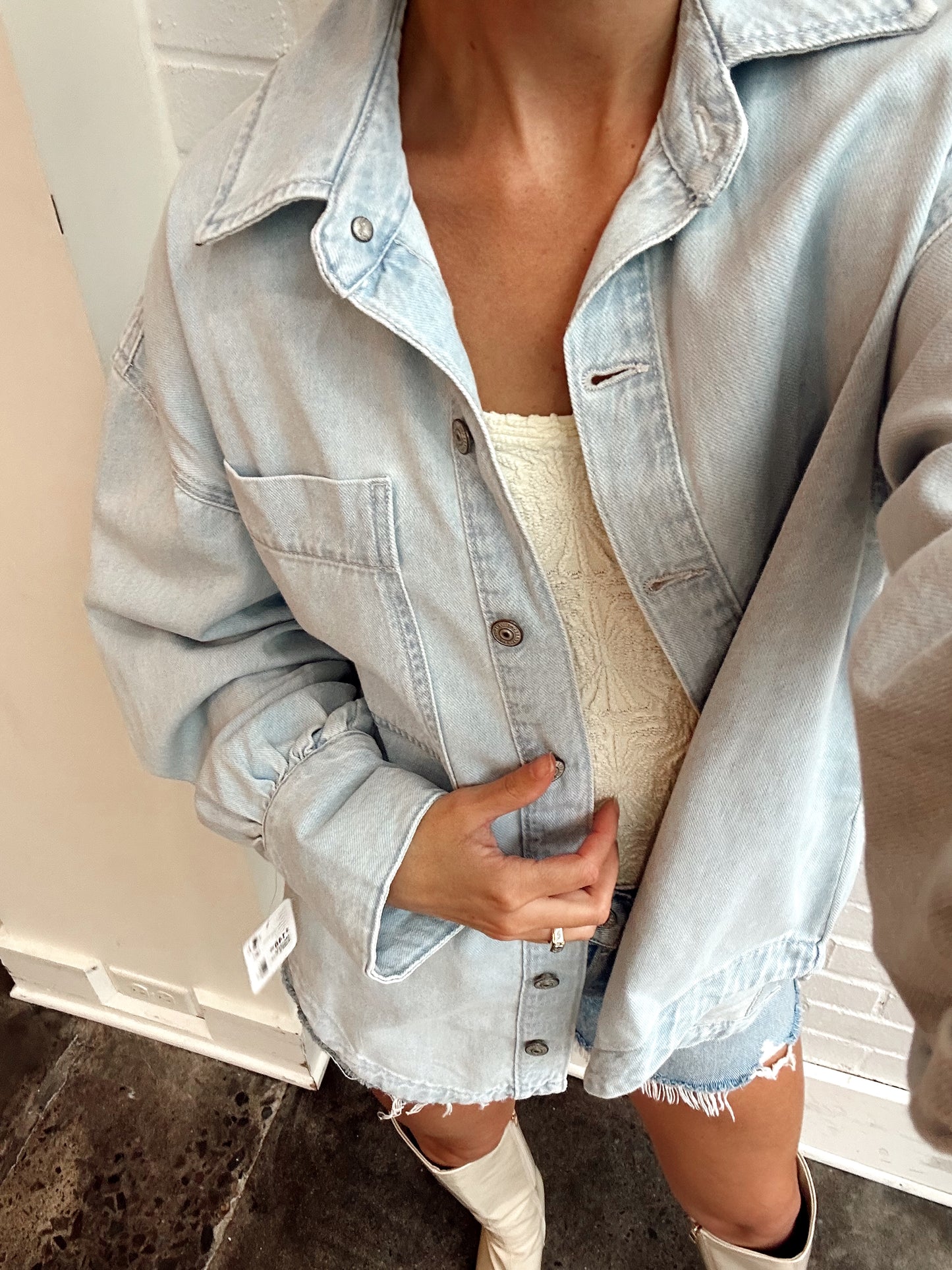 ASHLEY DENIM SHIRT