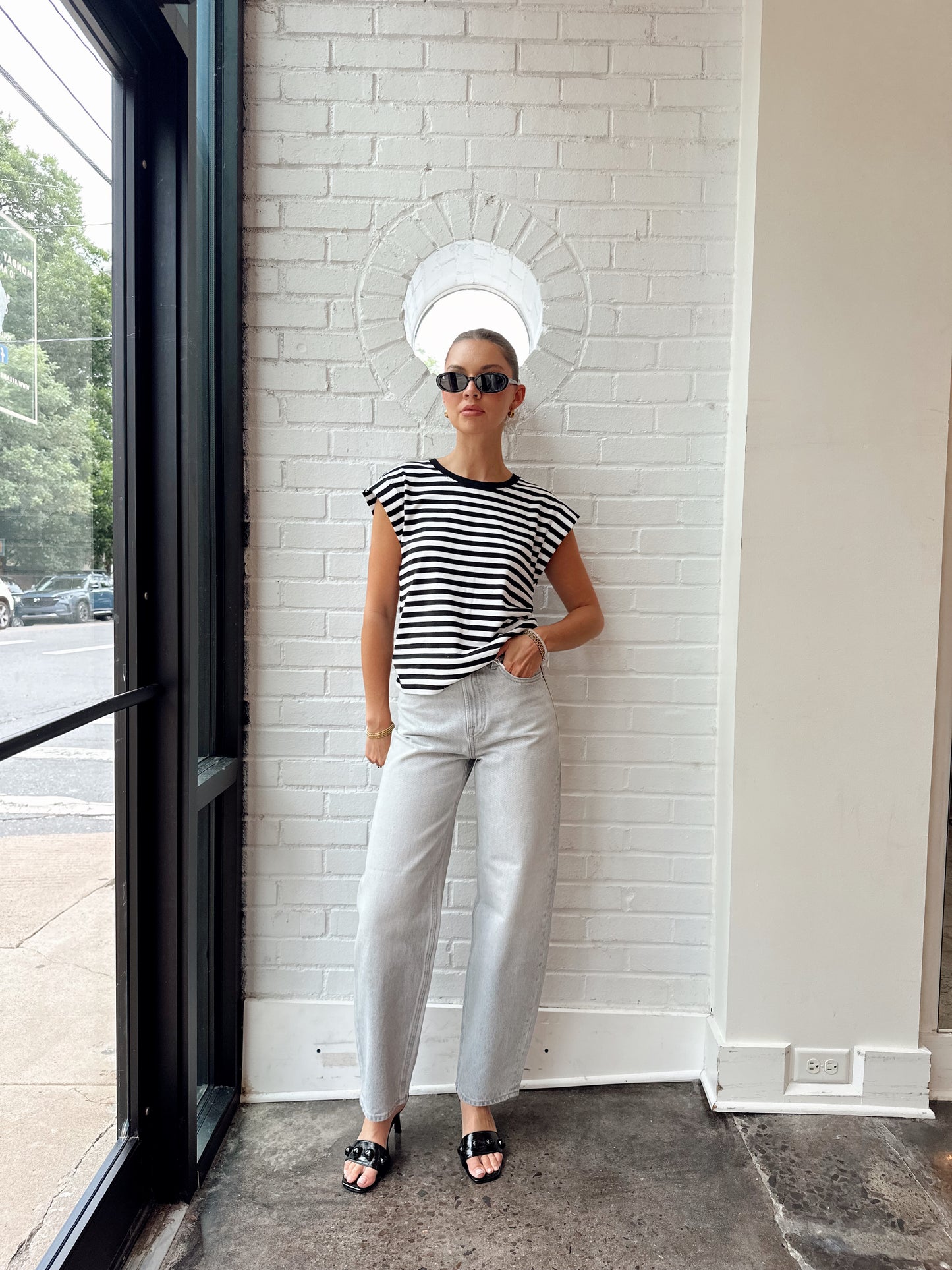 STRIPE CAMINO TOP