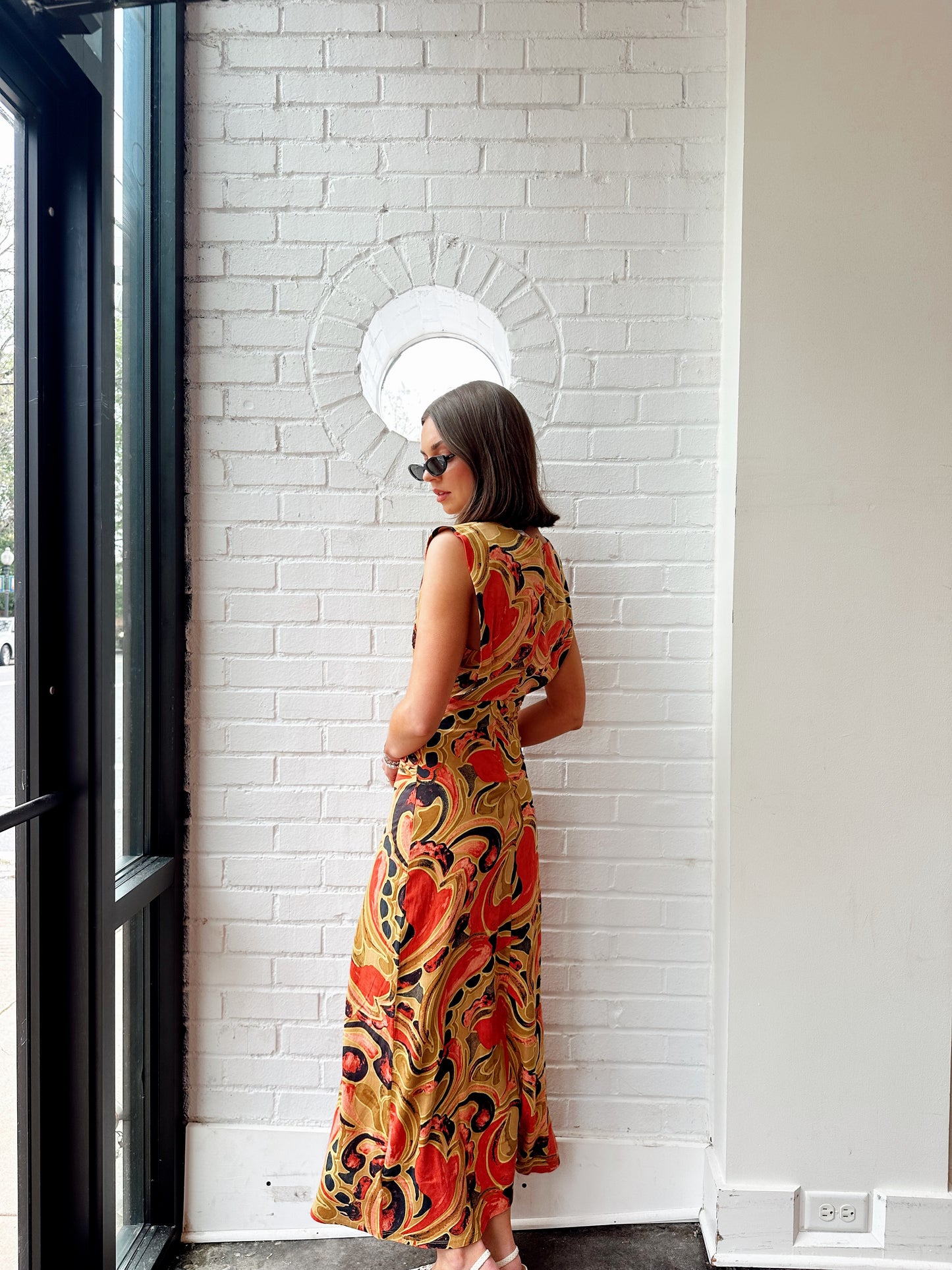 DONNA ANKLE DRESS