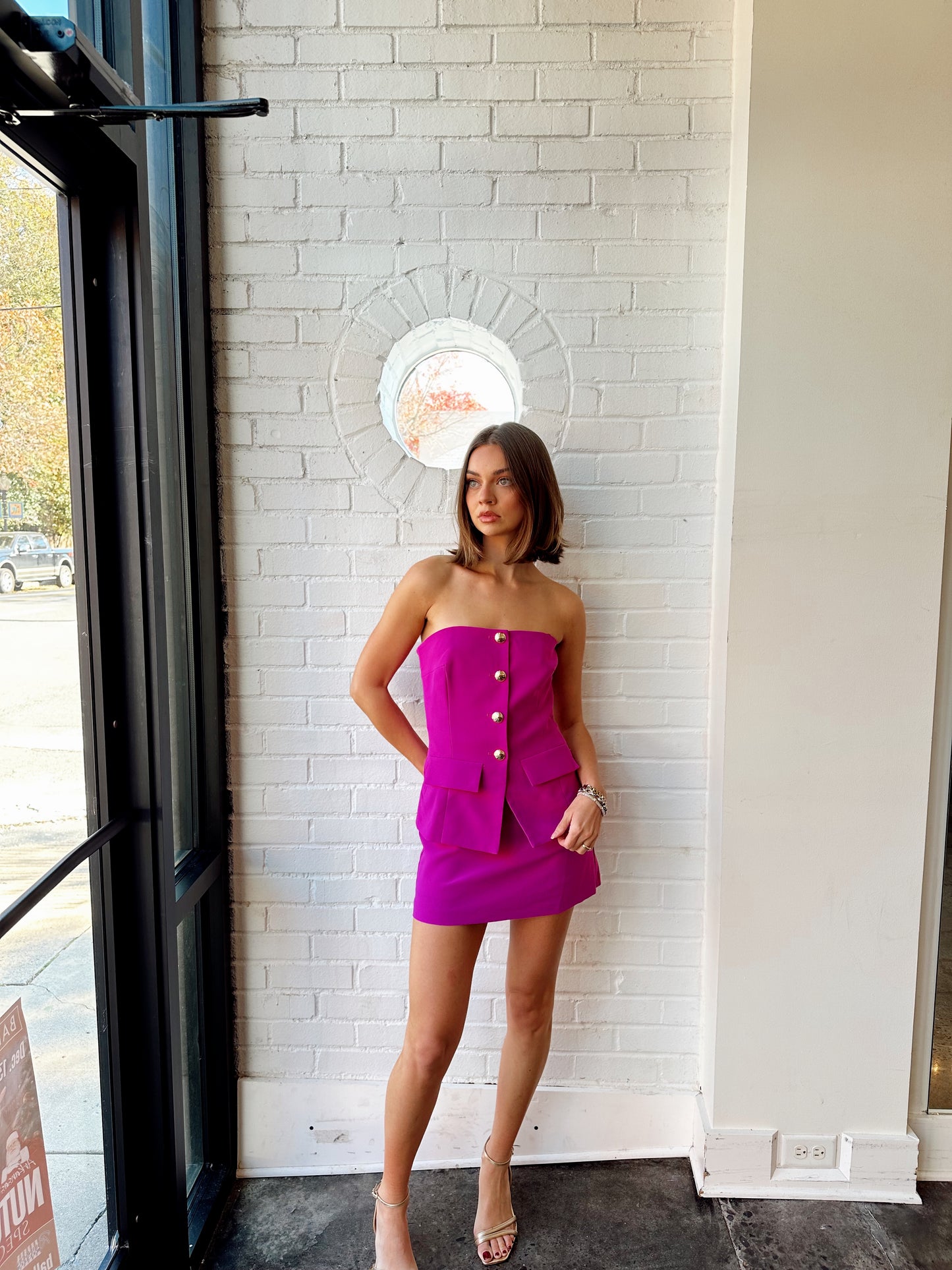 YADIRA SKORT ROMPER
