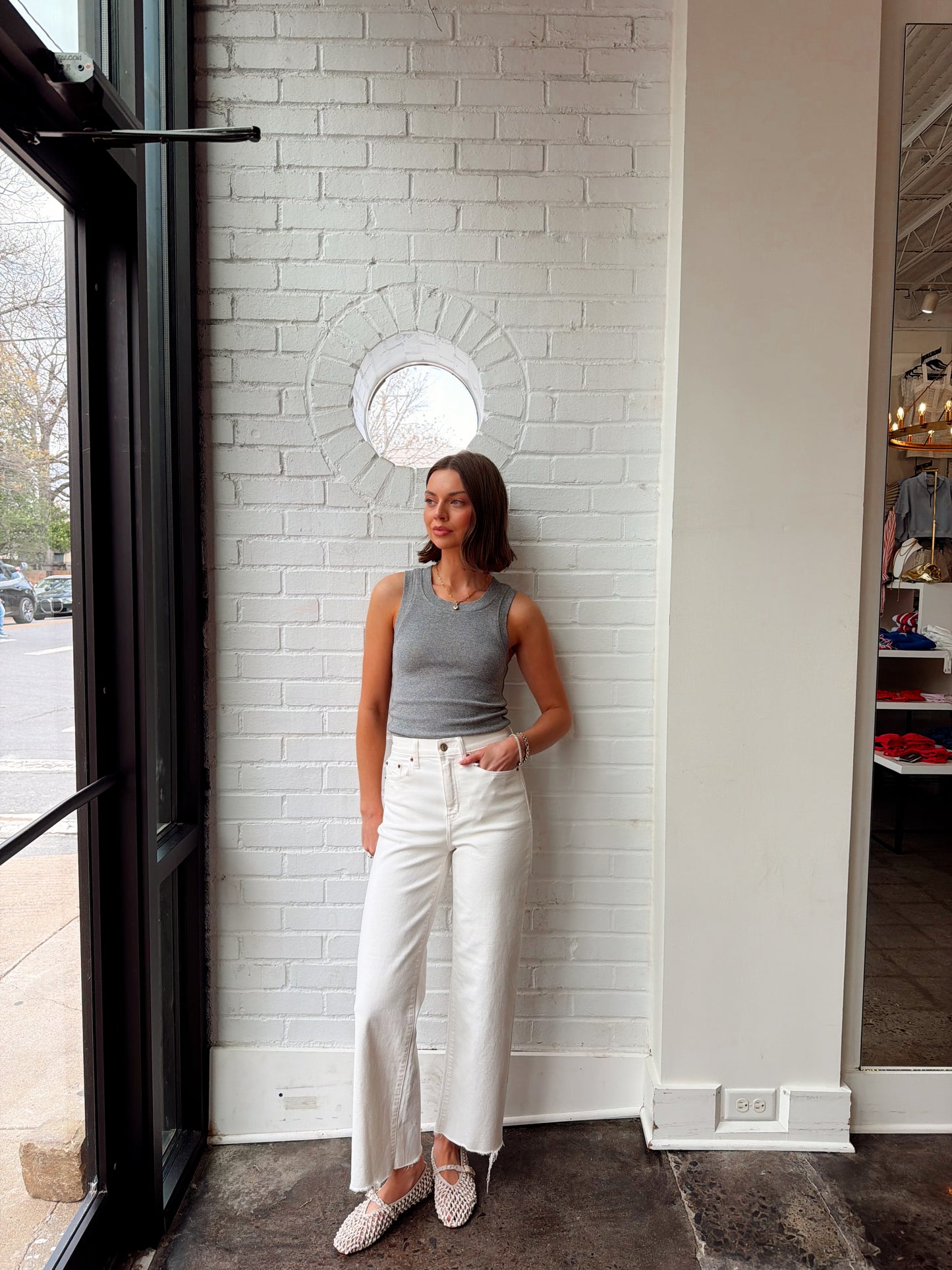 DOUBLE LAYER RIBBED TANK