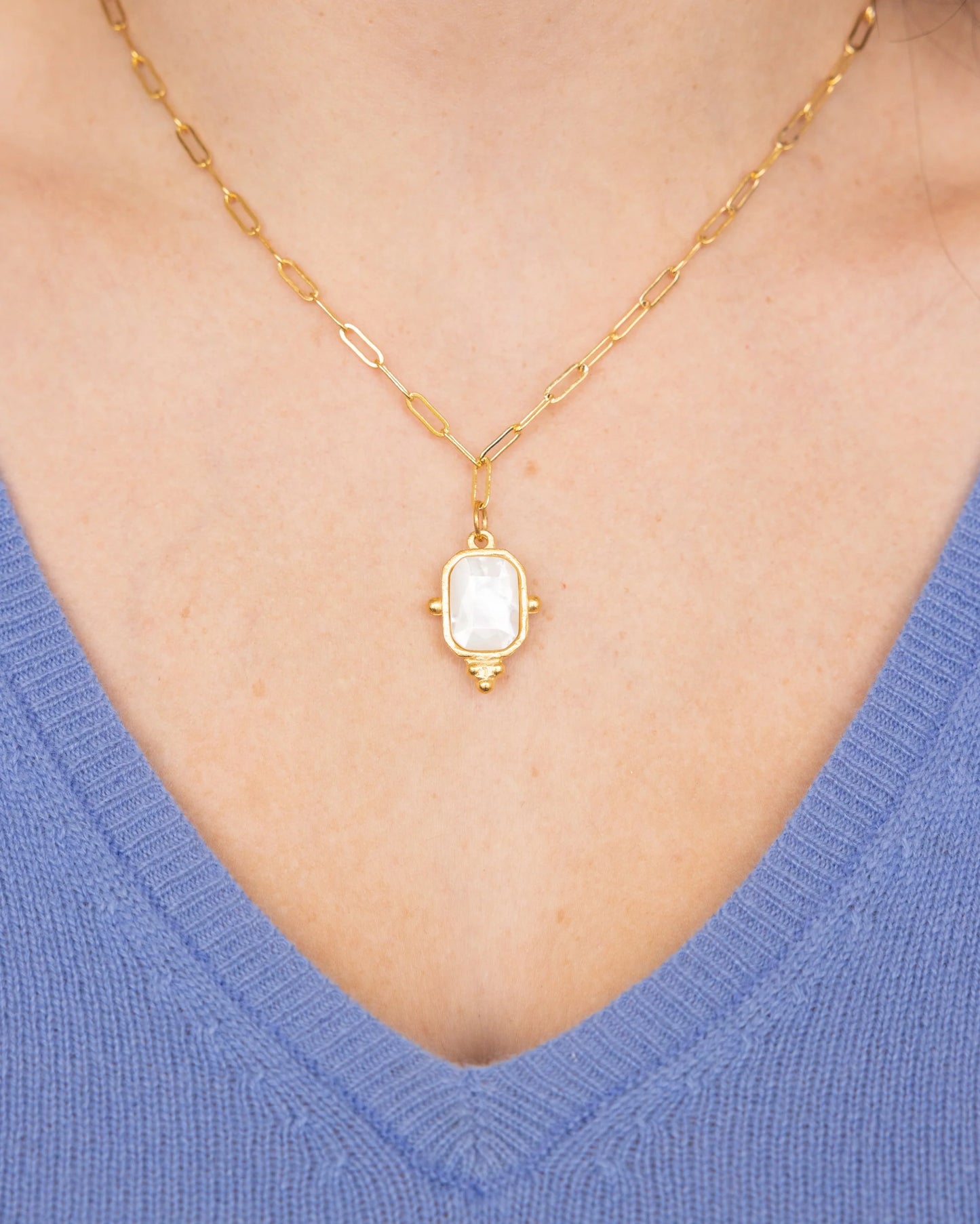 GRACE PAPERCLIP NECKLACE