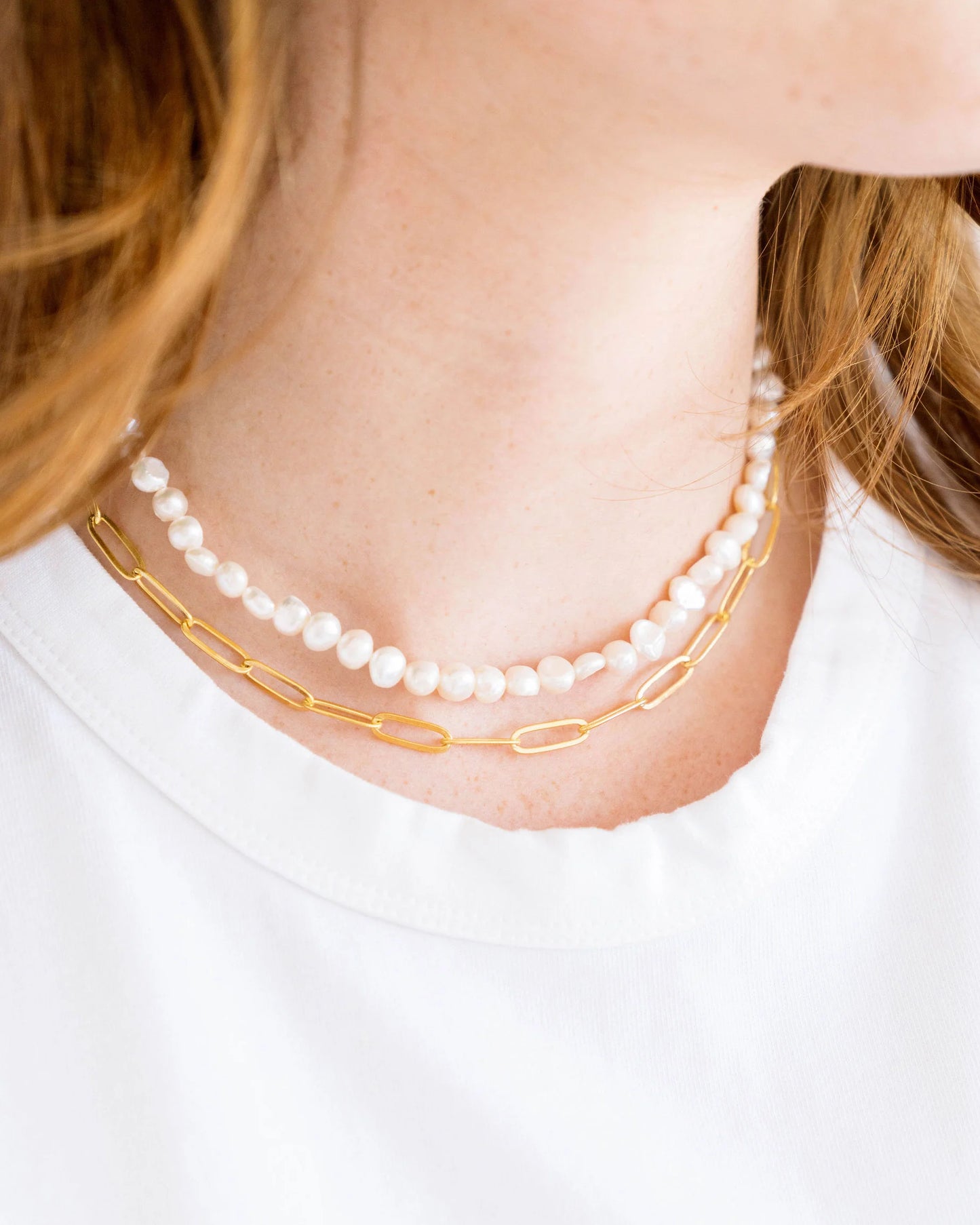 PIPER PAPERCLIP NECKLACE