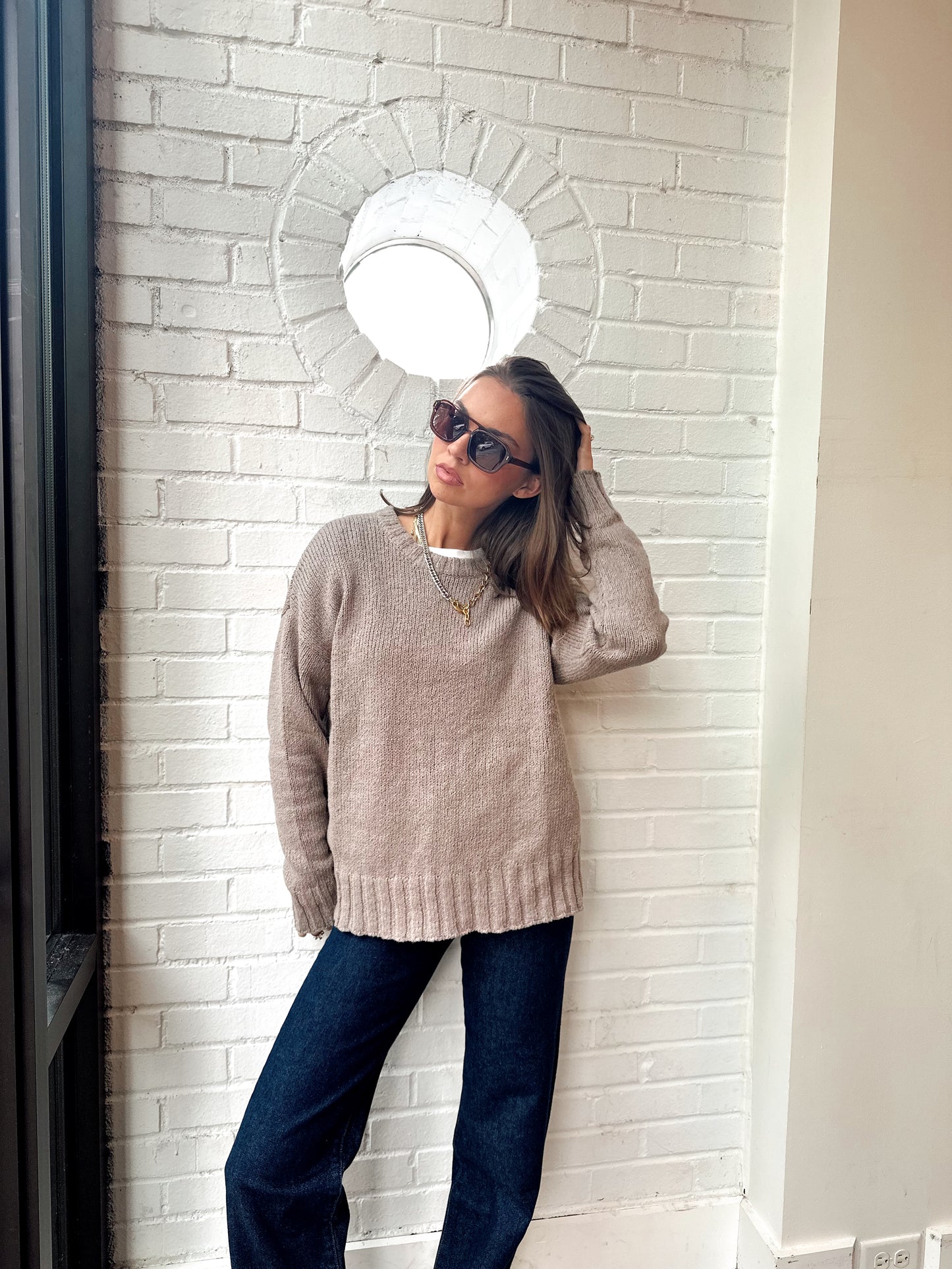 BECK TEXTURED SWEATER