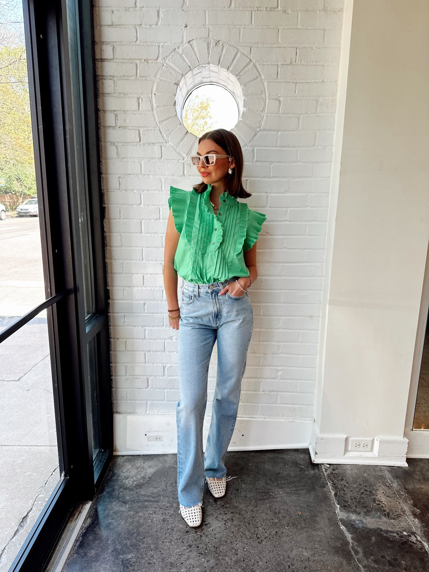 PAIGE FLUTED TOP